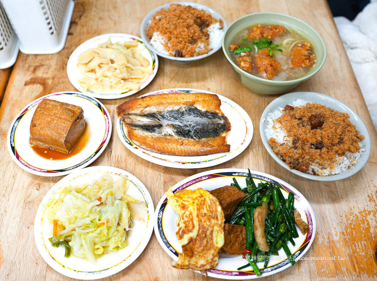 台北石牌｜滷三塊五花肉飯宵夜時間還要排隊，菜單必點土魠魚便當 @冰淇淋貓的軟爛生活
