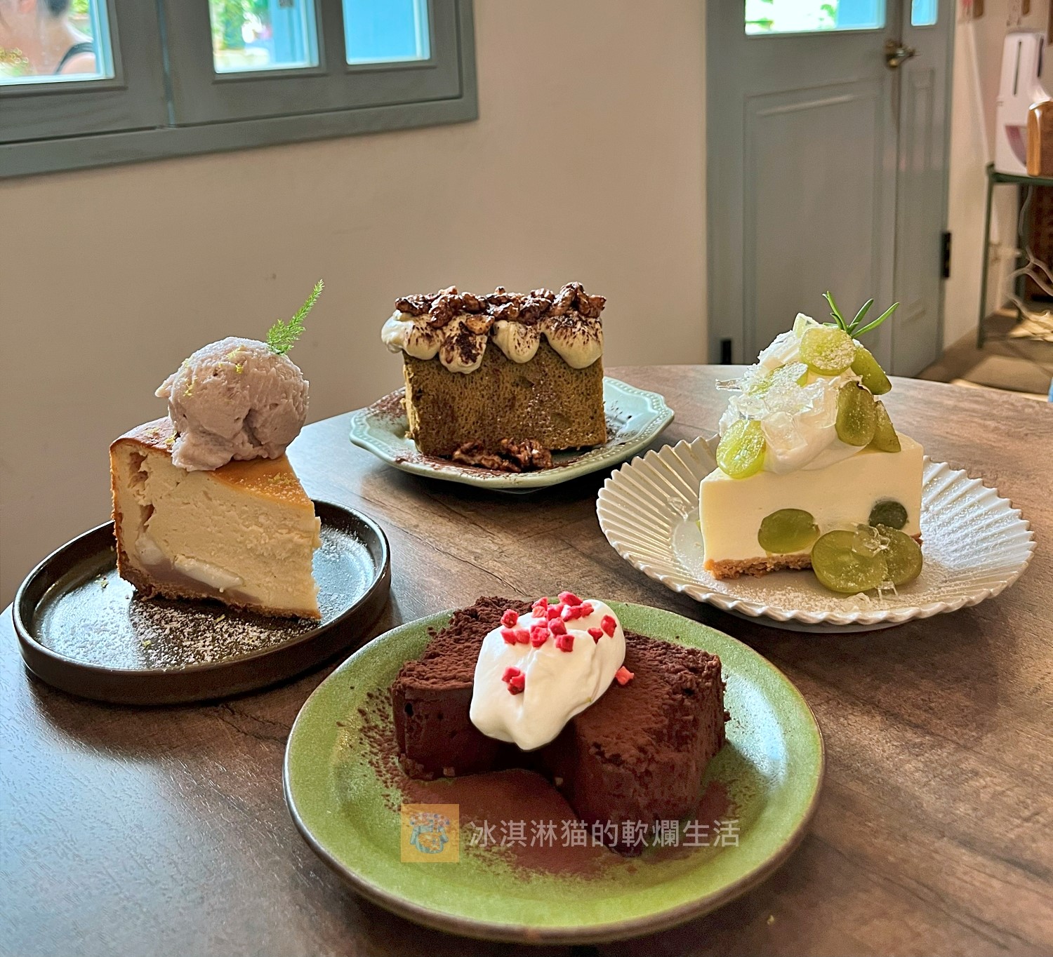台北天母｜愜意咖啡館｜下午茶聚會好地方，蛋糕又美又好吃Pleasant cafe (上篇) @冰淇淋猫的軟爛生活
