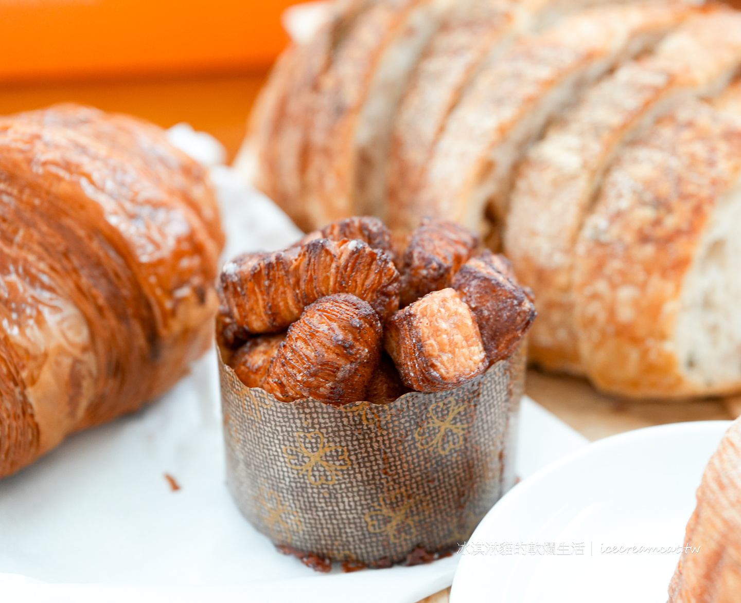 Purebread Bakery｜國父紀念館站附近麵包甜點店，不少網友將它封為台北前三的歐式麵包店 @冰淇淋貓的軟爛生活