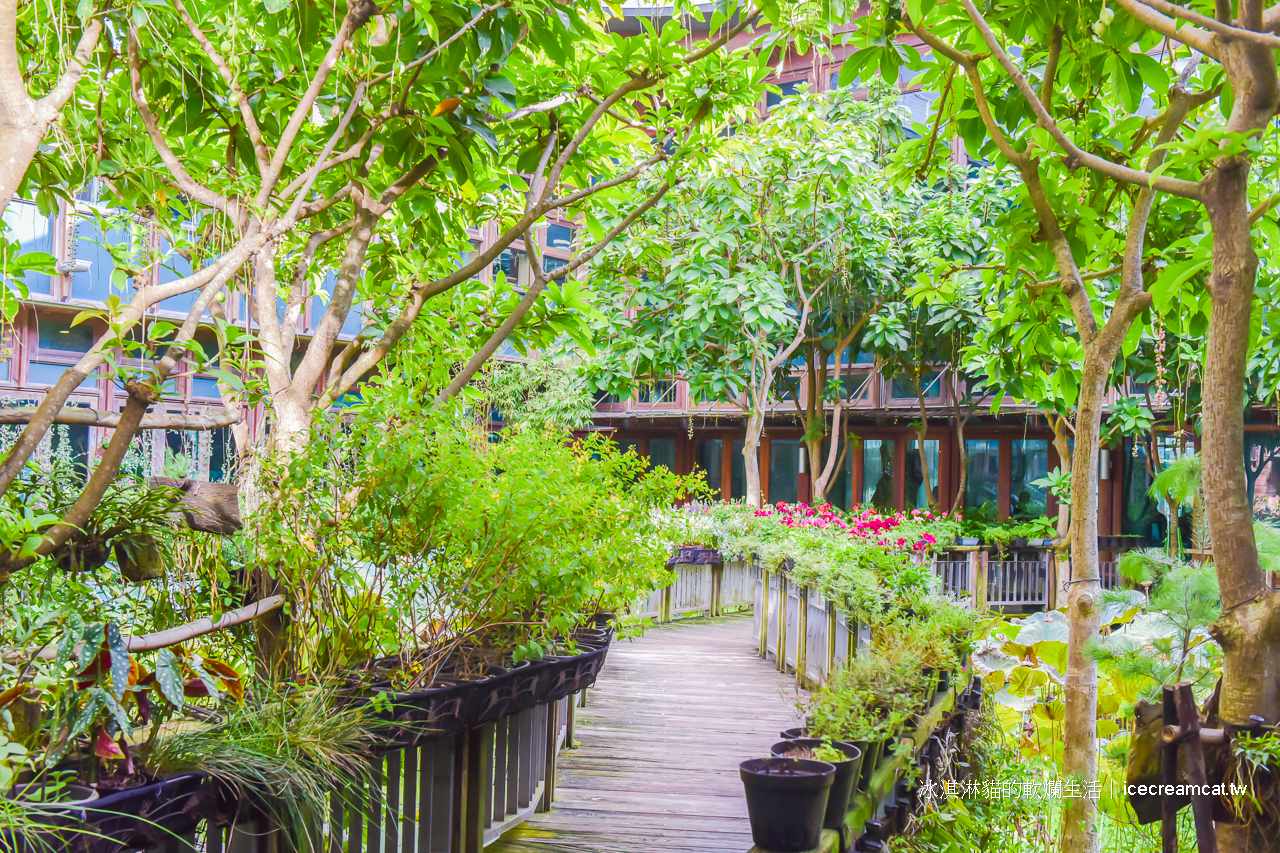 圓山美食景點｜天使生活館花博新生園區莫內花園般的咖啡廳！賞花喝茶只要150元 @冰淇淋貓的軟爛生活