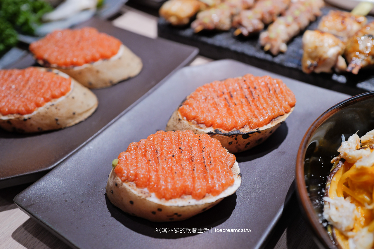 六張犁美食｜鳥萬炭火燒大安區精緻日式串燒居酒屋推薦(菜單) @冰淇淋貓的軟爛生活