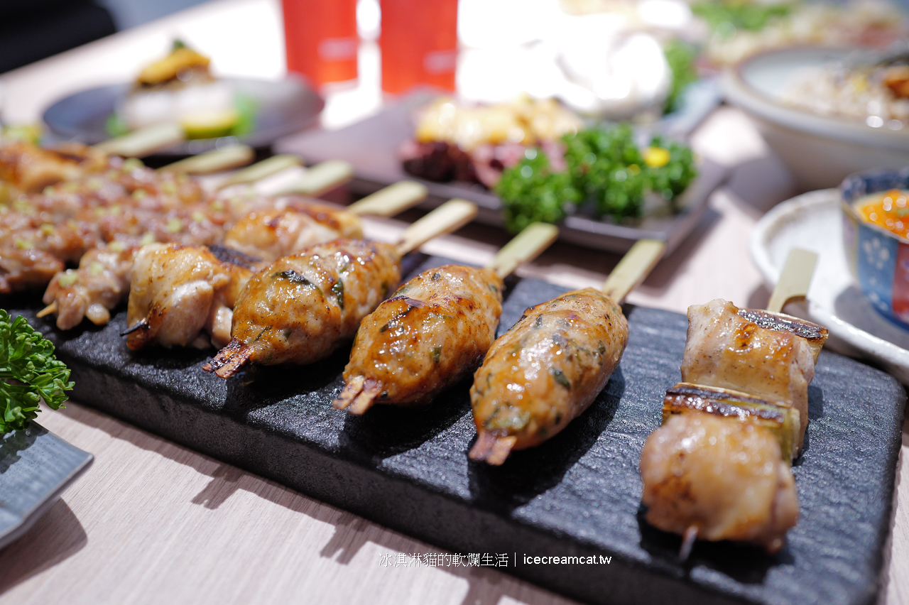 六張犁美食｜鳥萬炭火燒大安區精緻日式串燒居酒屋推薦(菜單) @冰淇淋貓的軟爛生活