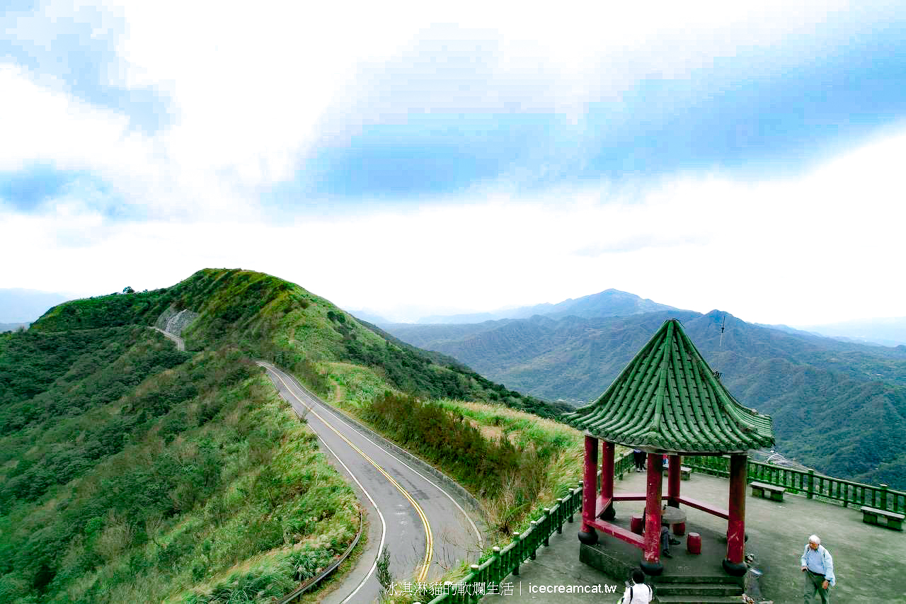 新北景點｜瑞芳半屏山步道2024芒草季，瑞芳美食與附近景點不厭亭寂寞公路 @冰淇淋貓的軟爛生活