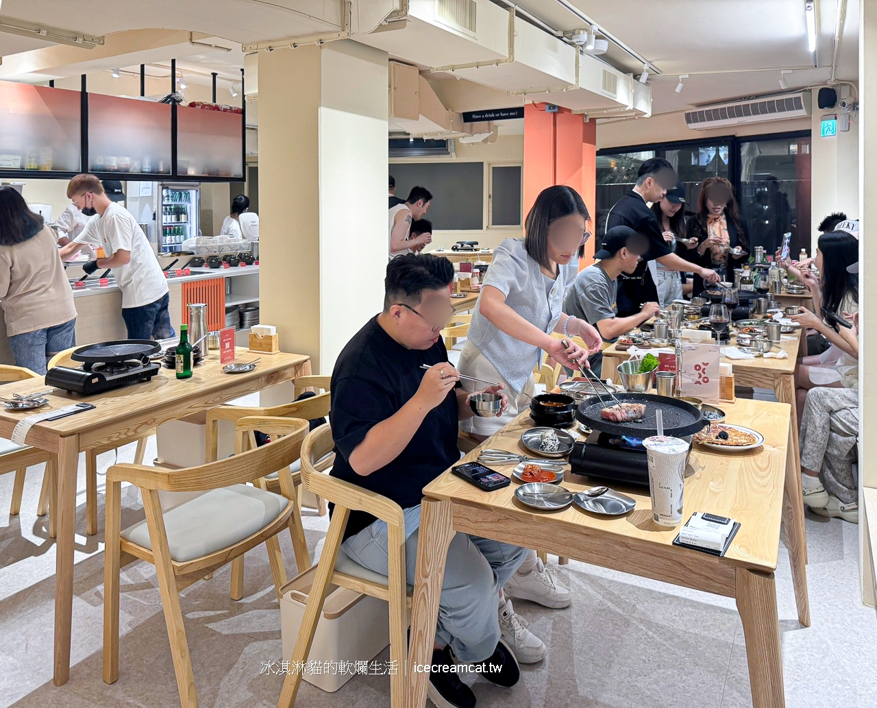 大安美食｜SOME SOME餐廳韓式烤肉，台北韓式小菜自助吃到飽 @冰淇淋貓的軟爛生活