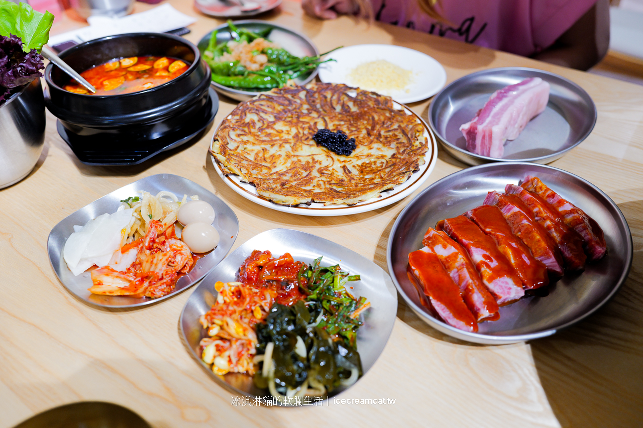 大安美食｜SOME SOME餐廳韓式烤肉，台北韓式小菜自助吃到飽 @冰淇淋貓的軟爛生活