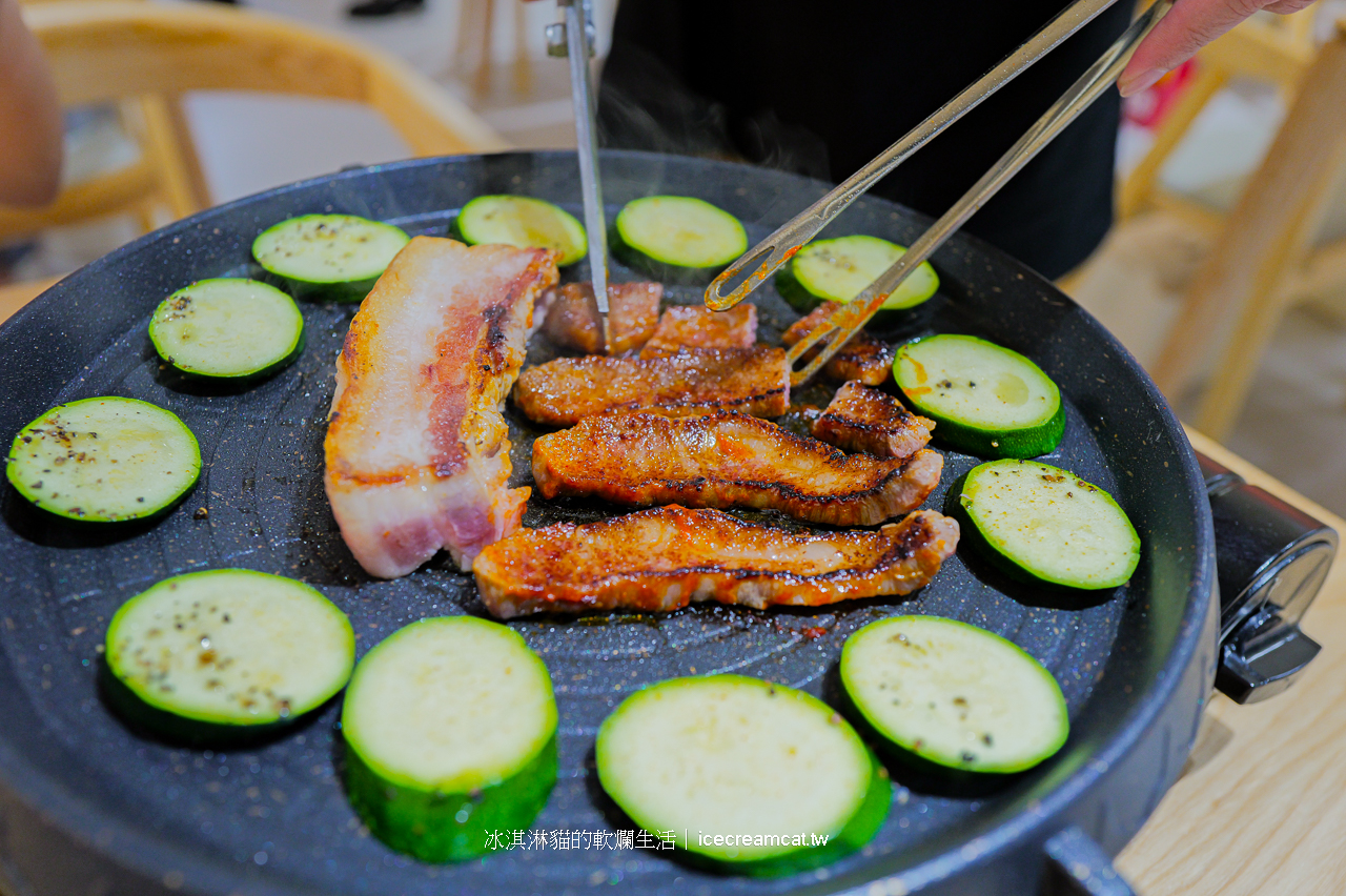 大安美食｜SOME SOME餐廳韓式烤肉，台北韓式小菜自助吃到飽 @冰淇淋貓的軟爛生活