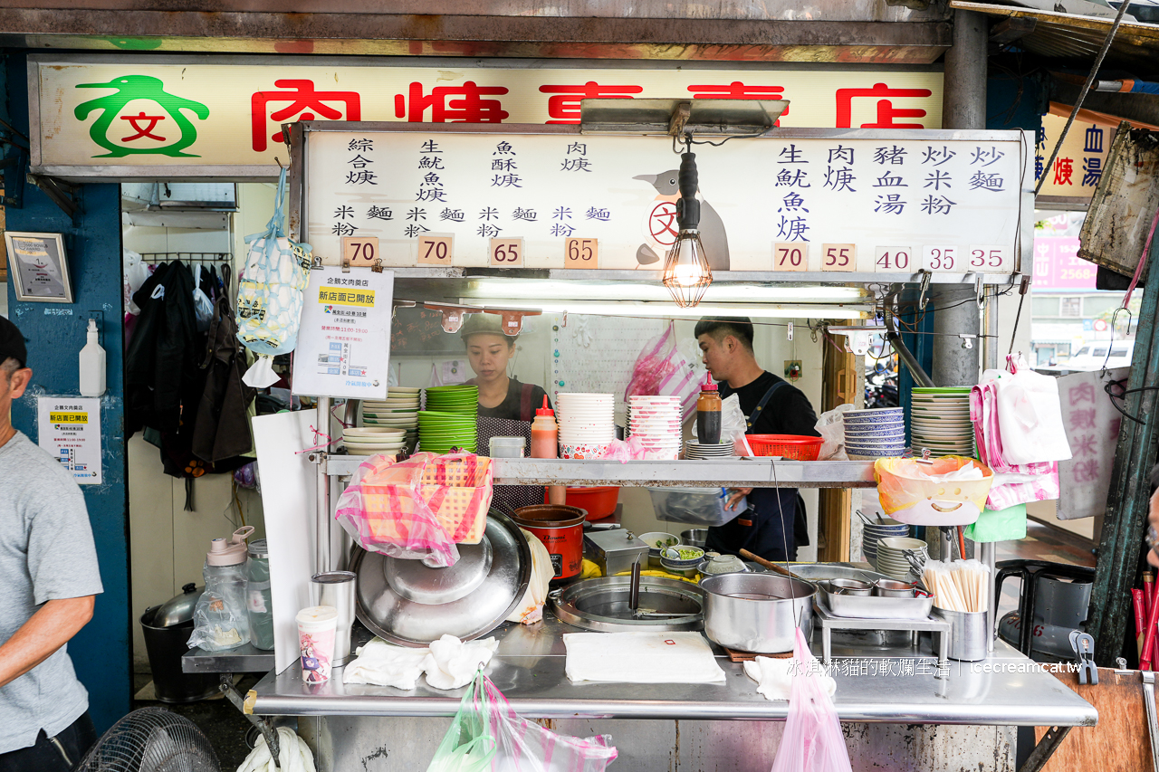 雙連美食｜企鵝文肉羹店馬偕醫院附近美食，二店在萬全街40巷10號 @冰淇淋貓的軟爛生活