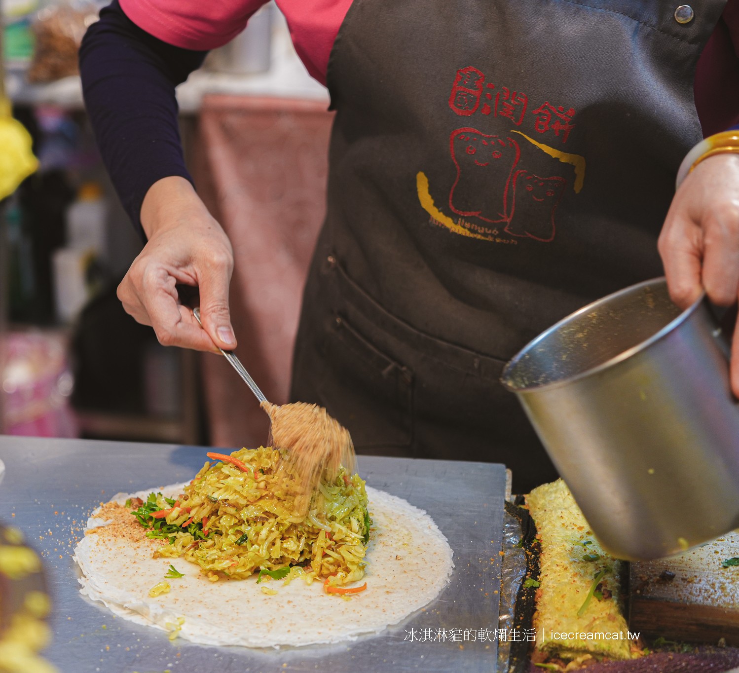 雙連美食｜建國潤餅雙連市場附近美食，台北潤餅推薦排隊名店 @冰淇淋貓的軟爛生活