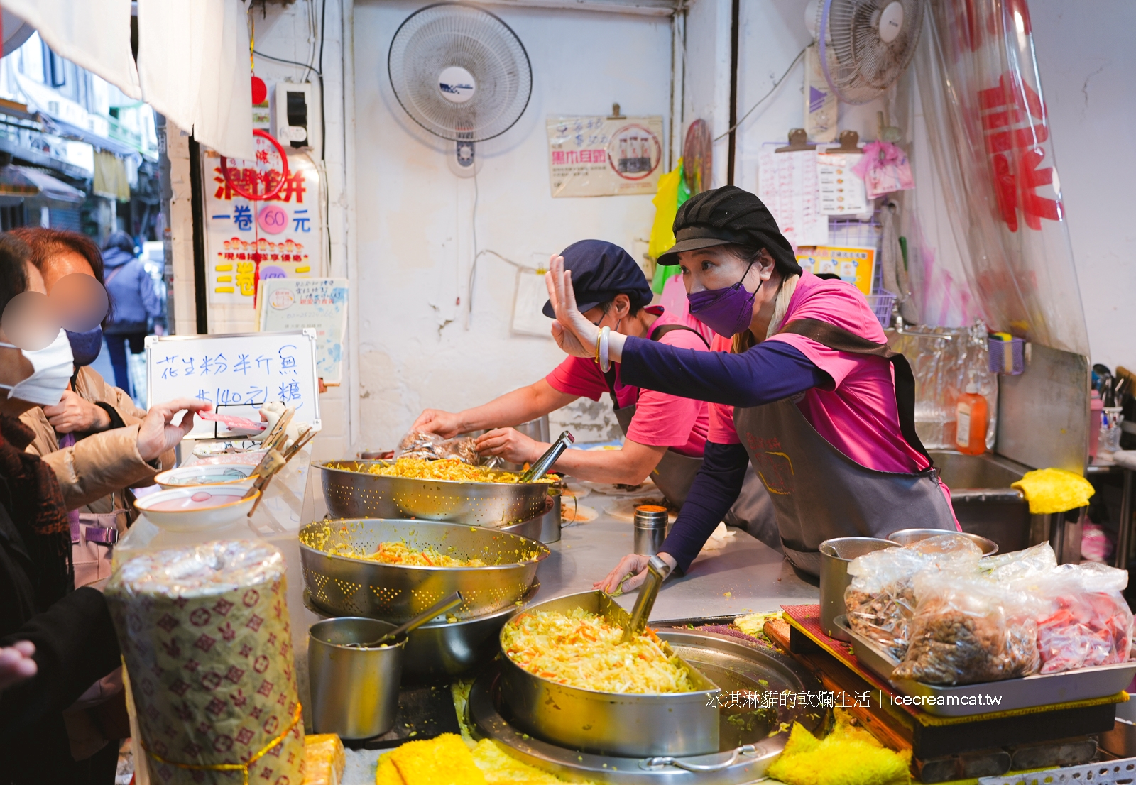 雙連美食｜建國潤餅雙連市場附近美食，台北潤餅推薦排隊名店 @冰淇淋貓的軟爛生活