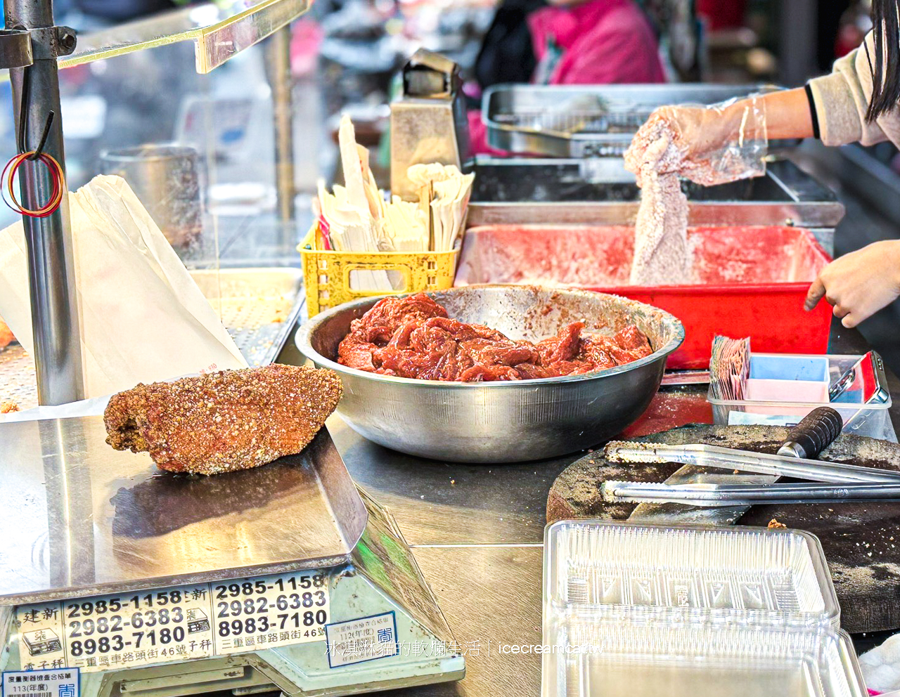 台北橋美食｜林記紅麴燒肉三重最強紅燒肉推薦，搬家後地址在信義街43號 @冰淇淋貓的軟爛生活