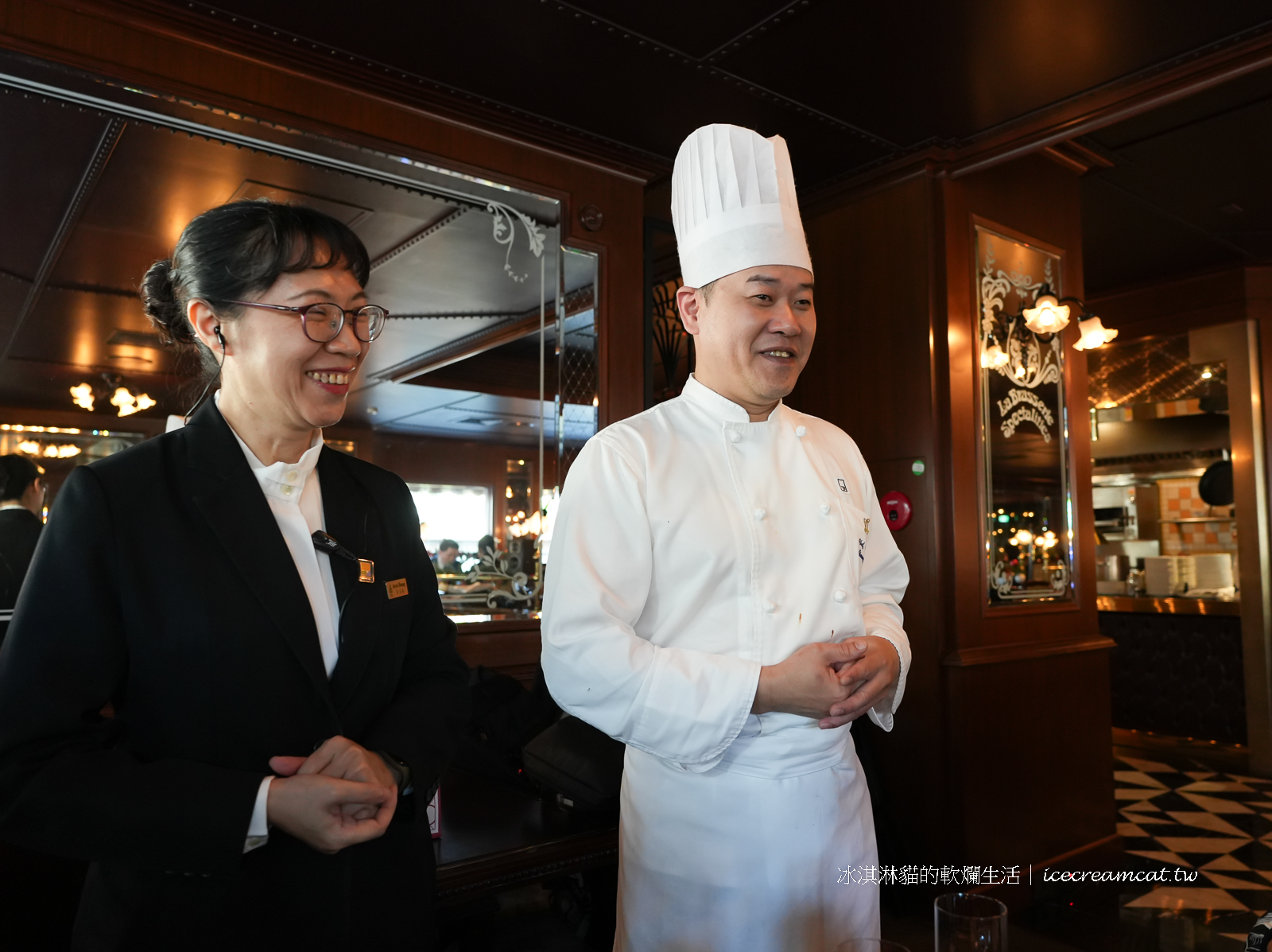 中山國小美食｜巴賽麗廳亞都麗緻飯店台北法式約會餐廳推薦 La Brasserie羅西尼牛排與法式舒芙蕾 @冰淇淋貓的軟爛生活