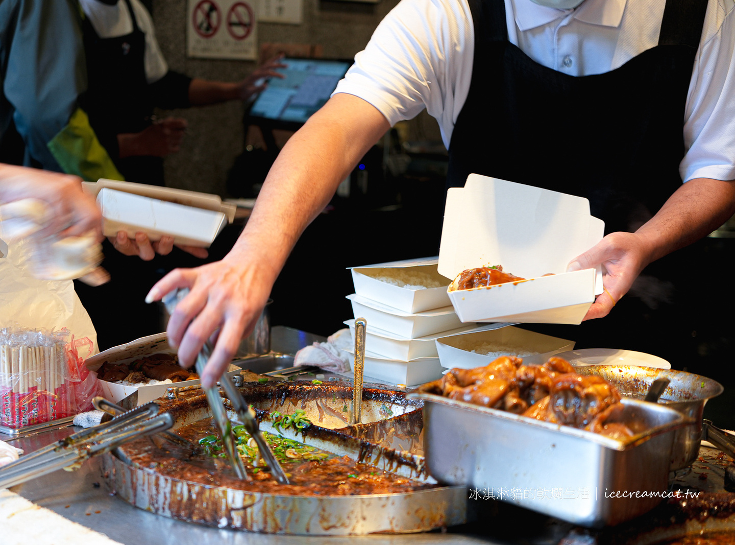 松江南京美食｜富霸王豬腳是NVIDIA執行長黃仁勳的愛店，菜單推薦滷肉飯 @冰淇淋貓的軟爛生活