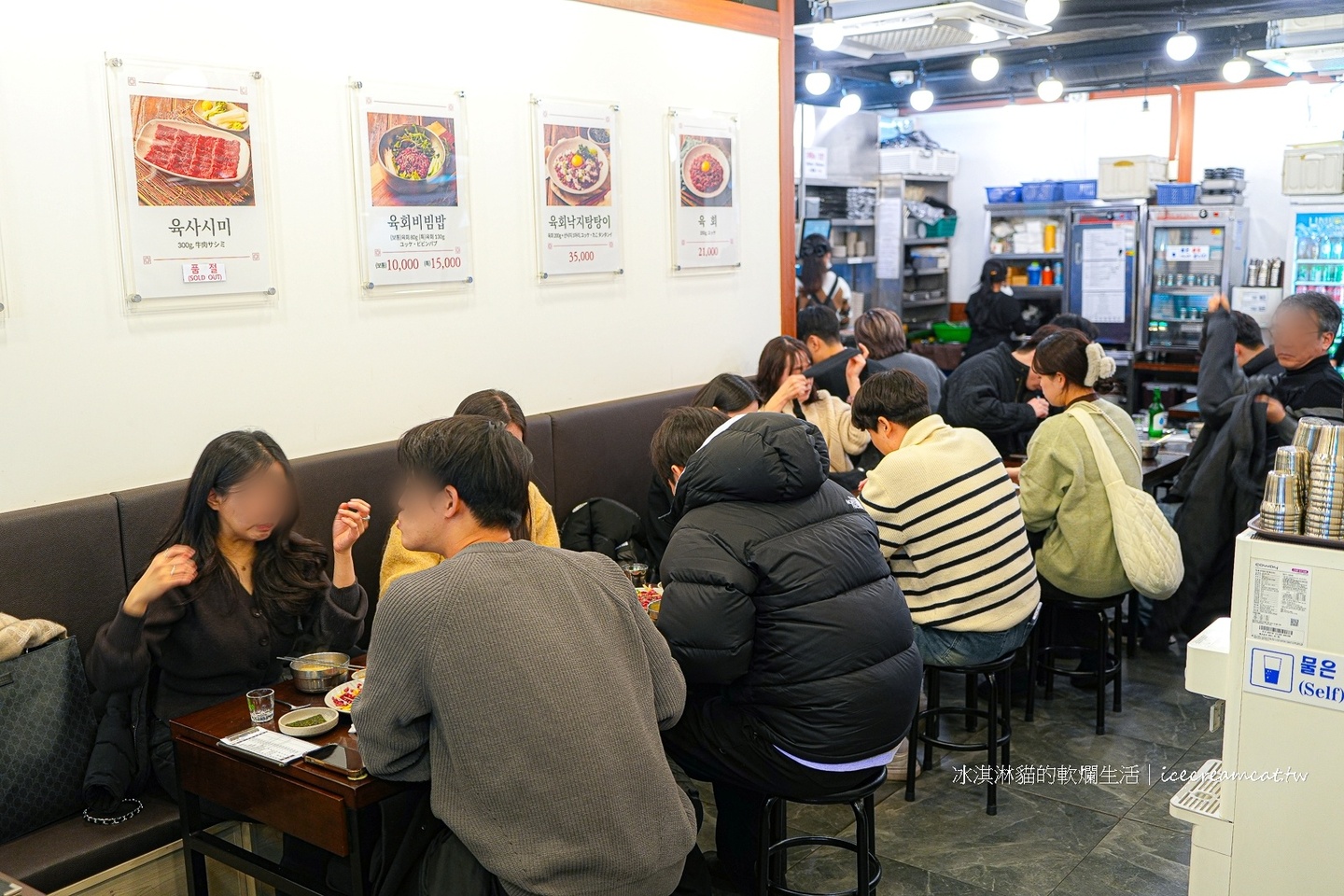 首爾廣藏市場｜富村生拌牛肉訂位方式 米其林必比登推薦，菜單必吃生章魚 @冰淇淋貓的軟爛生活