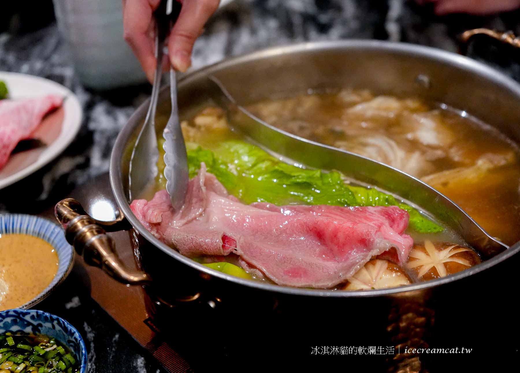 【大安火鍋】二本松涮涮屋 火鍋界的愛馬仕 北海道活體松葉蟹四吃專門店 寵物友善餐廳 @冰淇淋貓的軟爛生活