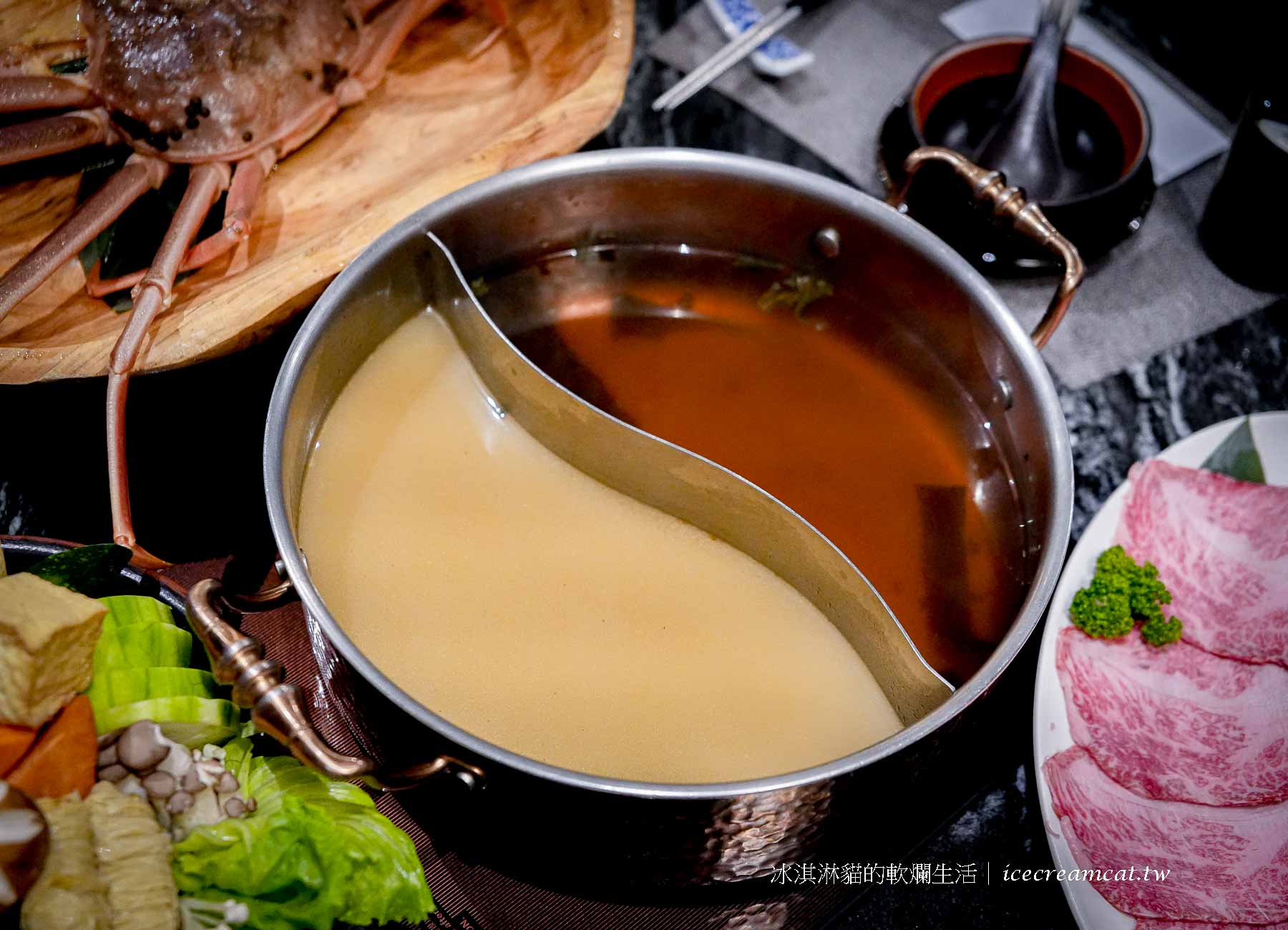 【大安火鍋】二本松涮涮屋 火鍋界的愛馬仕 北海道活體松葉蟹四吃專門店 寵物友善餐廳 @冰淇淋貓的軟爛生活