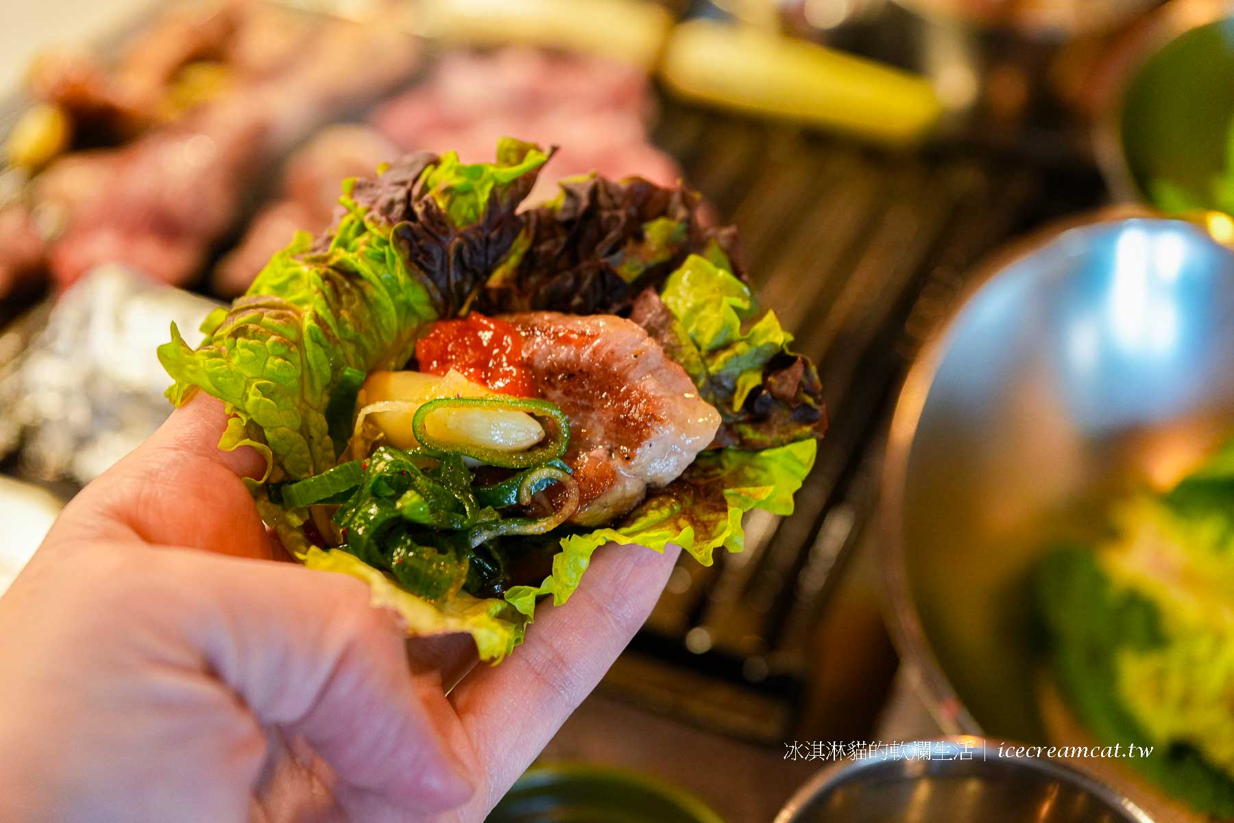 【首爾美食】金豬食堂 台灣中山區也可以預約了！米其林必比登烤肉菜單推薦 @冰淇淋貓的軟爛生活