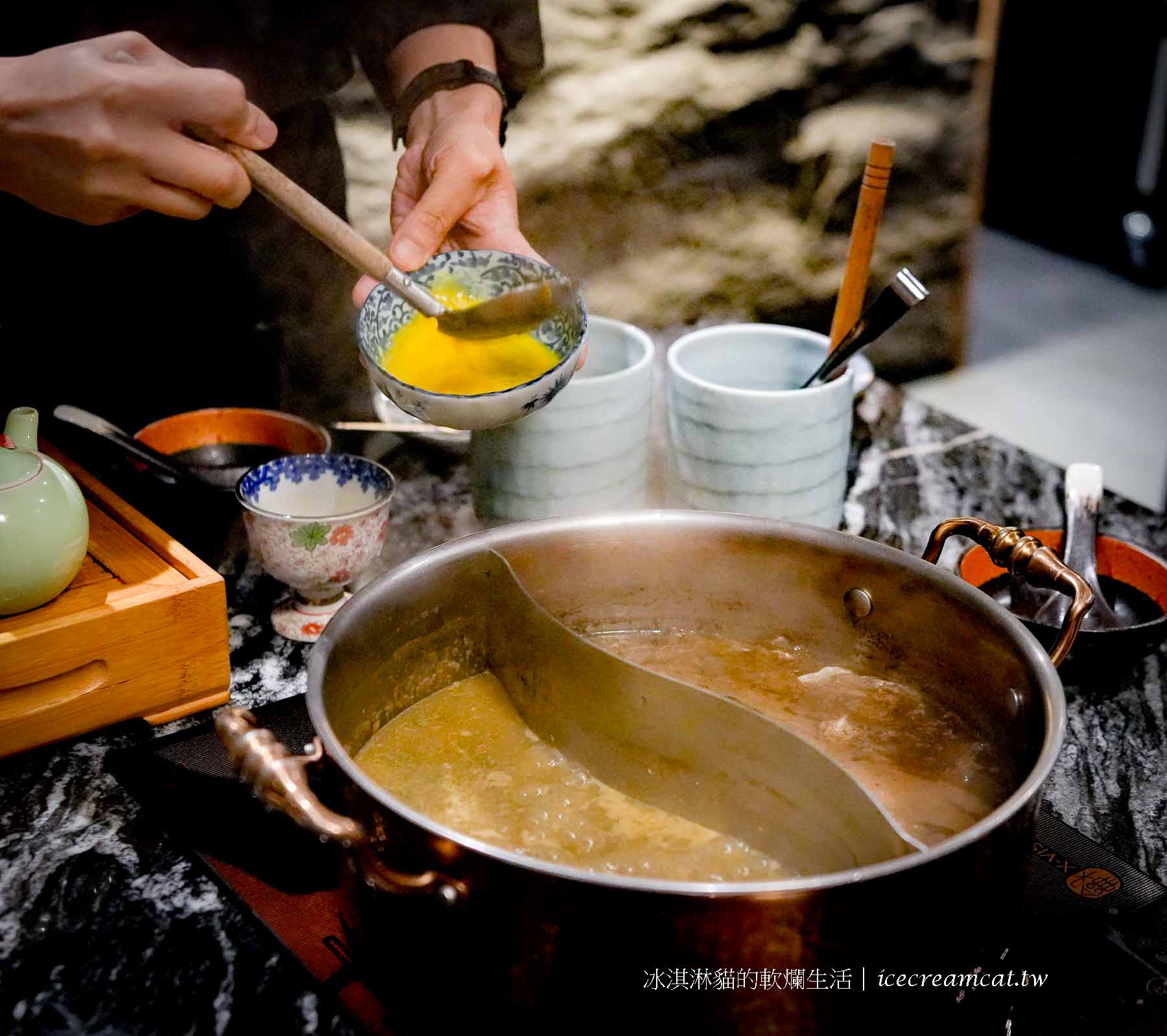 【大安火鍋】二本松涮涮屋 火鍋界的愛馬仕 北海道活體松葉蟹四吃專門店 寵物友善餐廳 @冰淇淋貓的軟爛生活