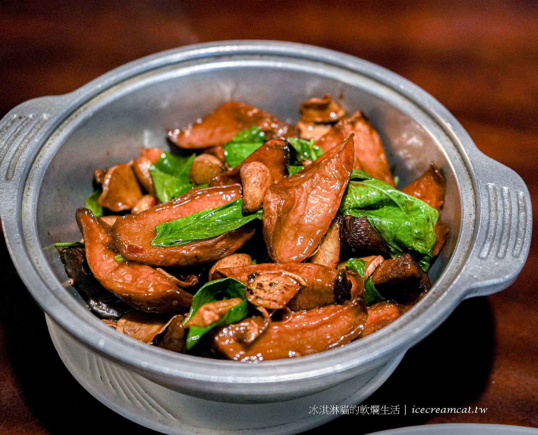 【洪樓小館】天母SOGO附近平價台菜菜單必點大餅捲牛肉，芝山在地人必吃 @冰淇淋貓的軟爛生活