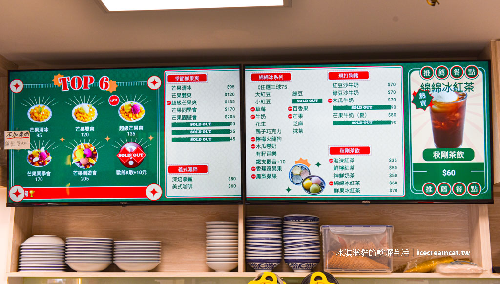 【新莊冰品】陳秋剛綿綿冰新莊店，來自桃園龜山的古早味美食 @冰淇淋貓的軟爛生活