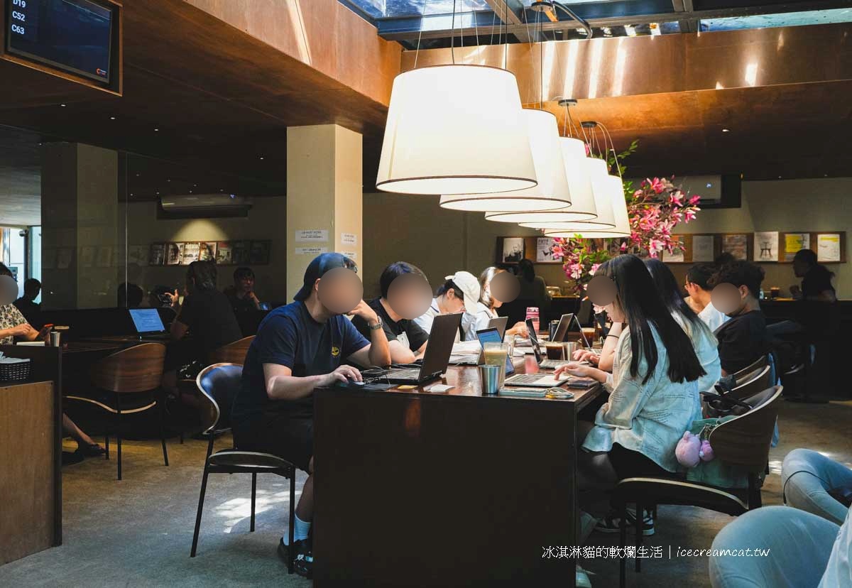 天母圖書咖啡廳【CE&#8217; &#038; LIB-RARY】芝山站附近不限時咖啡廳，附插座美式喝到飽 @冰淇淋貓的軟爛生活