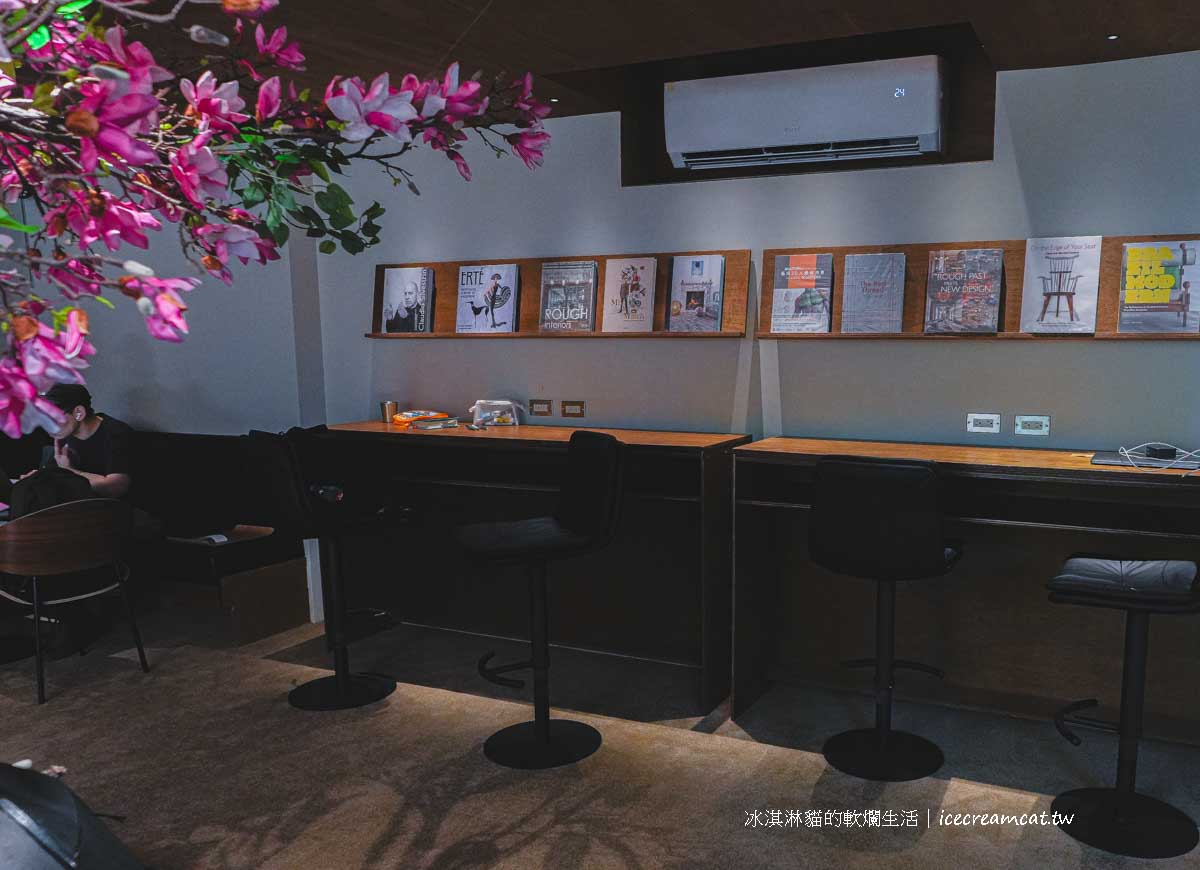 天母圖書咖啡廳【CE&#8217; &#038; LIB-RARY】芝山站附近不限時咖啡廳，附插座美式喝到飽 @冰淇淋貓的軟爛生活