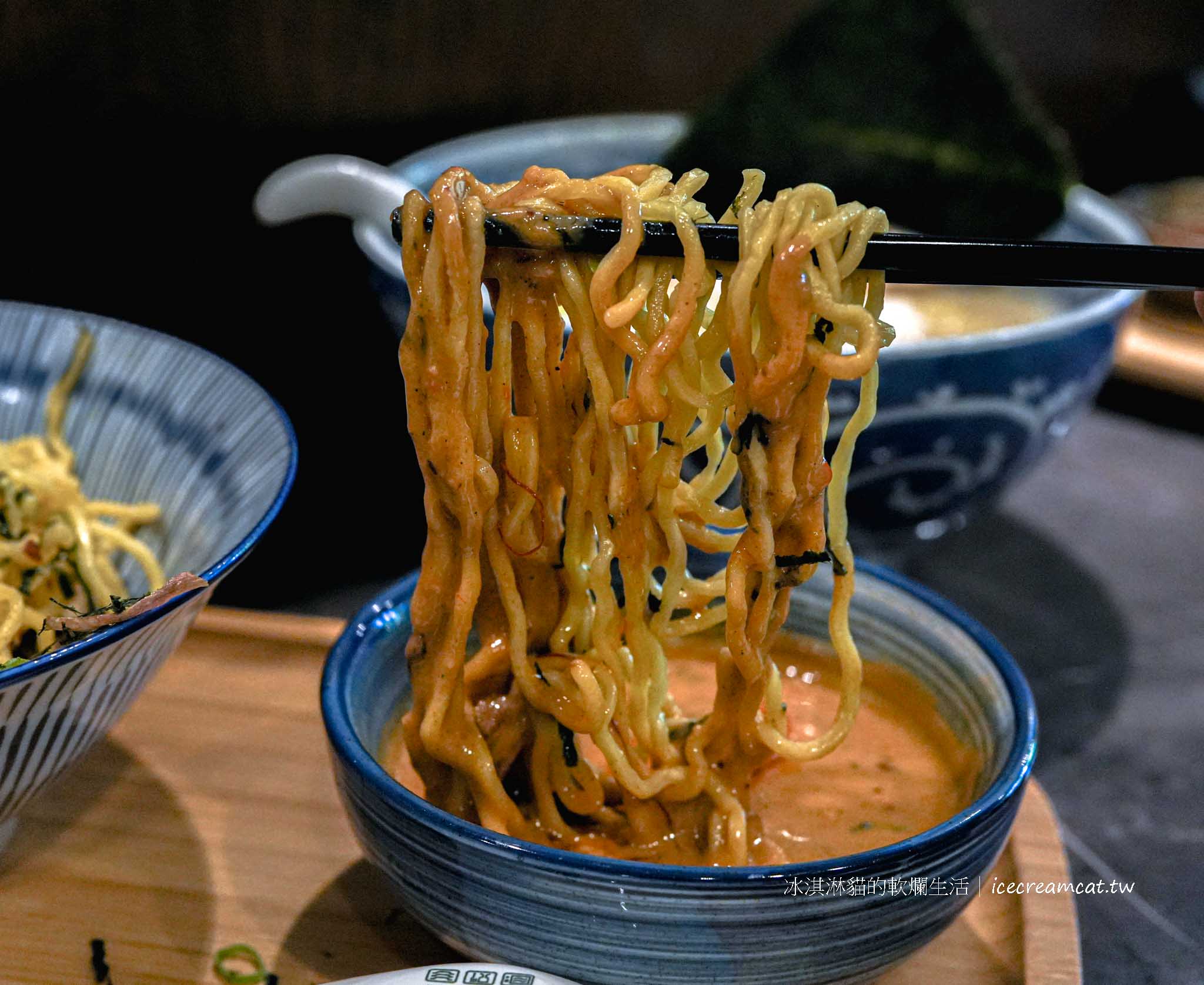 【定置漁場三代目中山店】台北拉麵美食，中山限定杜甲胡麻沾麵 The Fishery @冰淇淋貓的軟爛生活