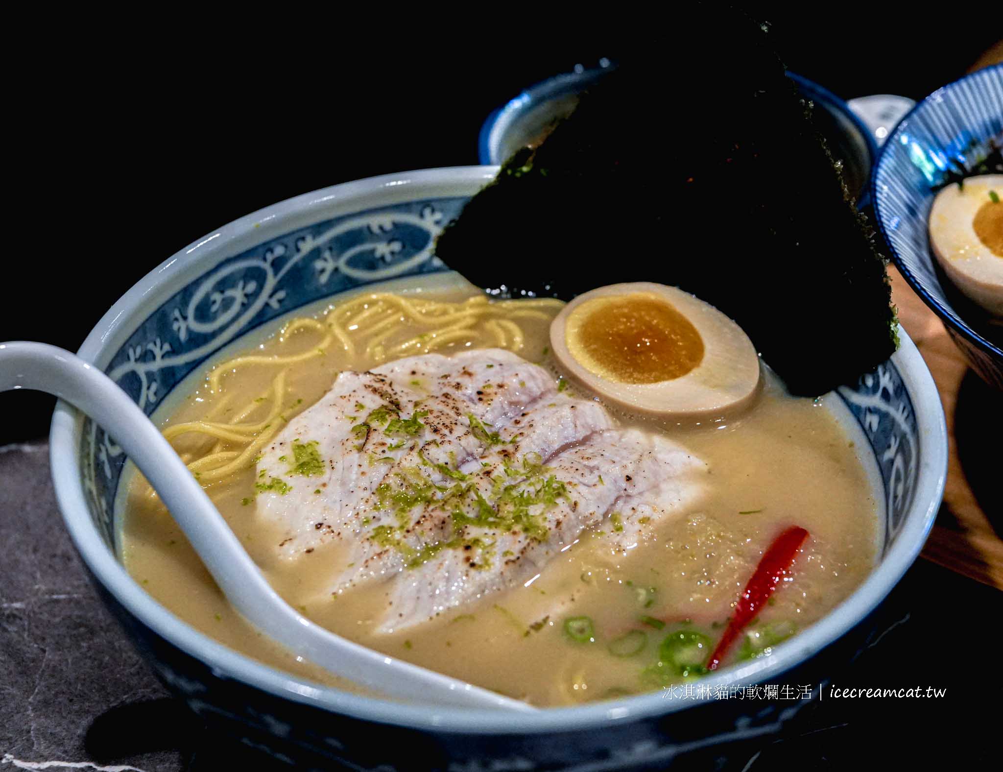 【定置漁場三代目中山店】台北拉麵美食，中山限定杜甲胡麻沾麵 The Fishery @冰淇淋貓的軟爛生活