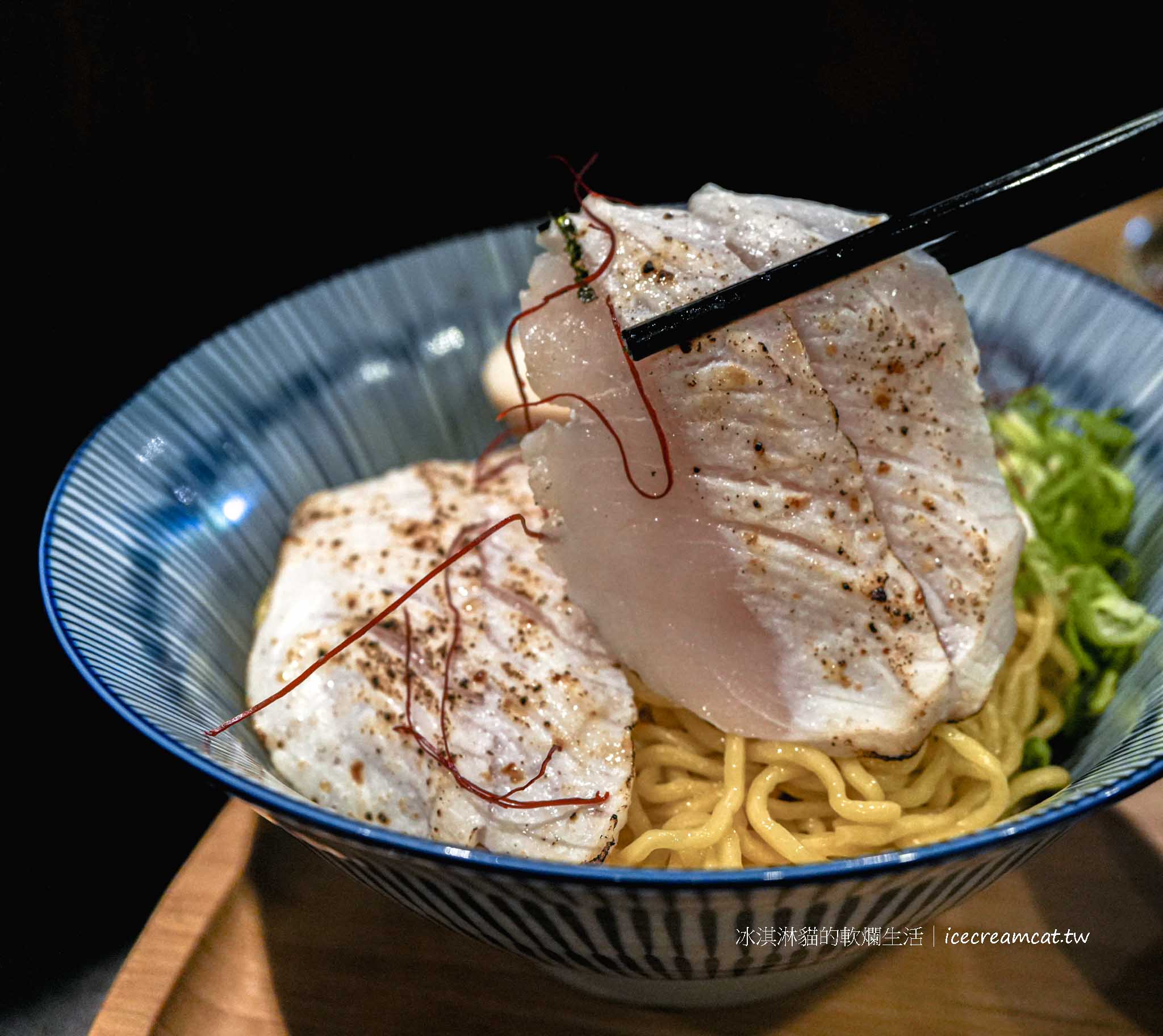 【定置漁場三代目中山店】台北拉麵美食，中山限定杜甲胡麻沾麵 The Fishery @冰淇淋貓的軟爛生活