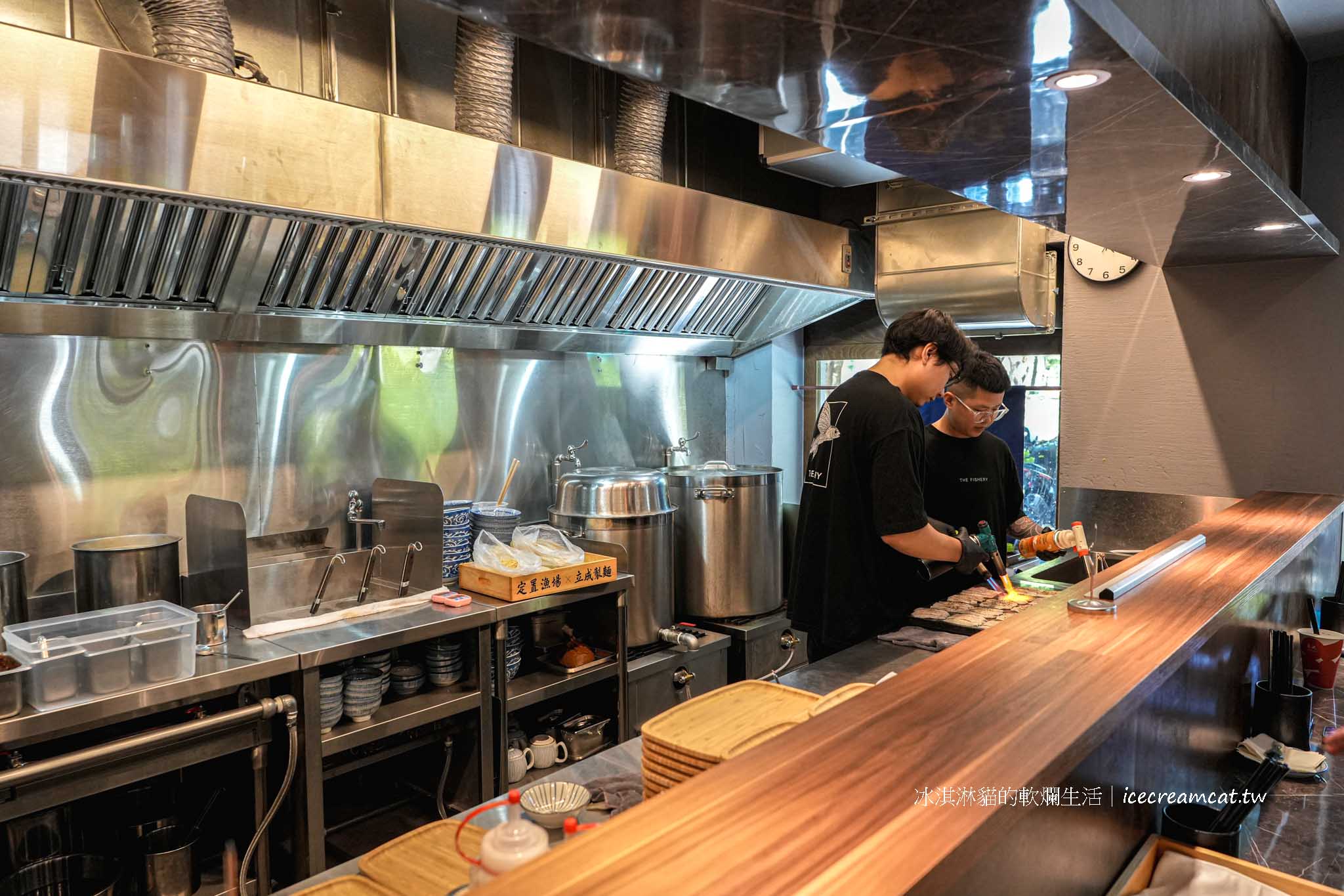 【定置漁場三代目中山店】台北拉麵美食，中山限定杜甲胡麻沾麵 The Fishery @冰淇淋貓的軟爛生活