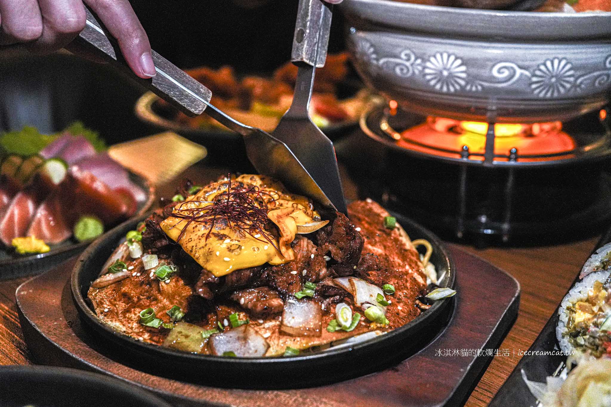 【新竹美食】ABV日式居酒屋新竹關新店｜日式與鐵板料理必吃清單，竹科附近美食推薦 @冰淇淋貓的軟爛生活