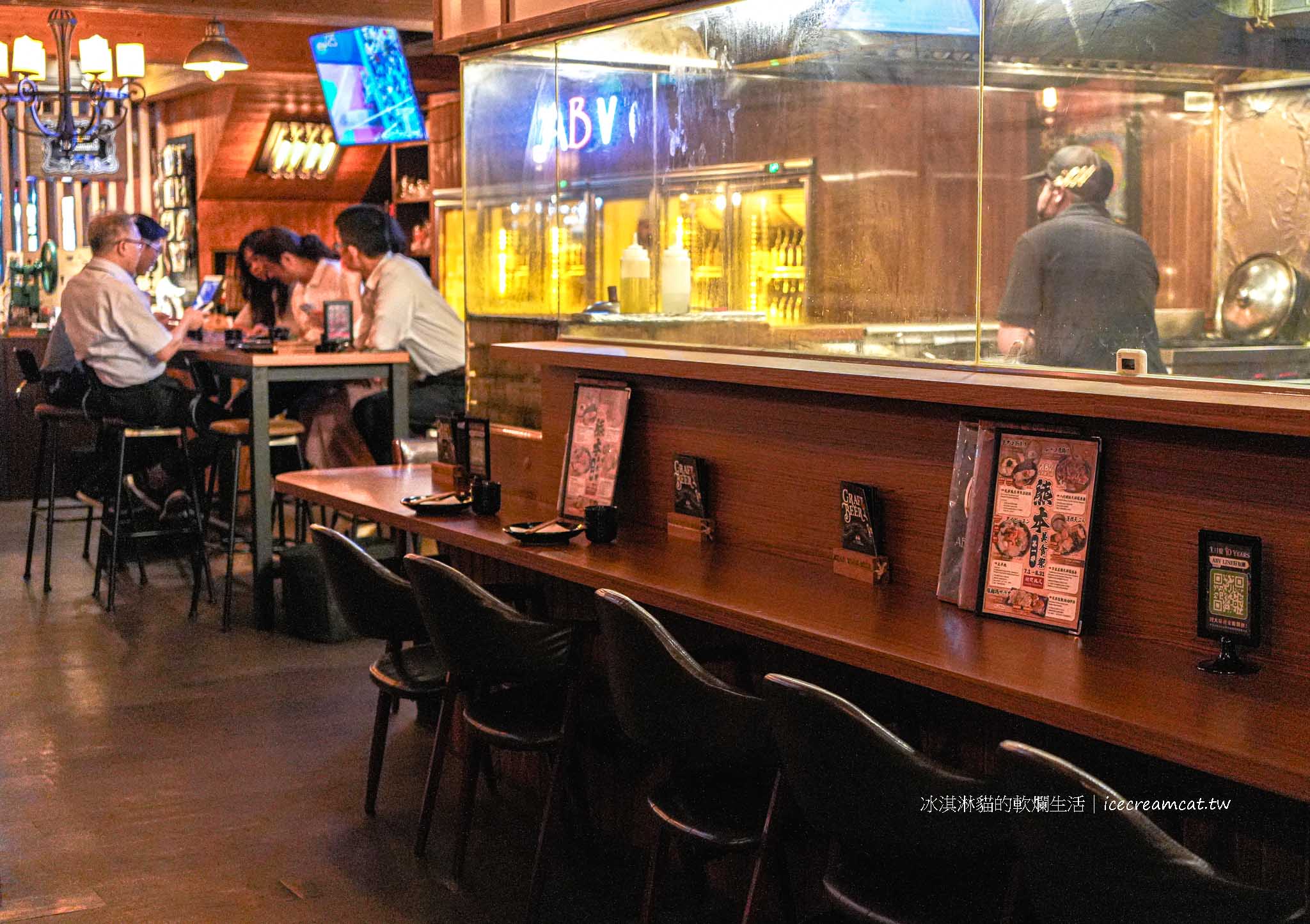 【新竹美食】ABV日式居酒屋新竹關新店｜日式與鐵板料理必吃清單，竹科附近美食推薦 @冰淇淋貓的軟爛生活