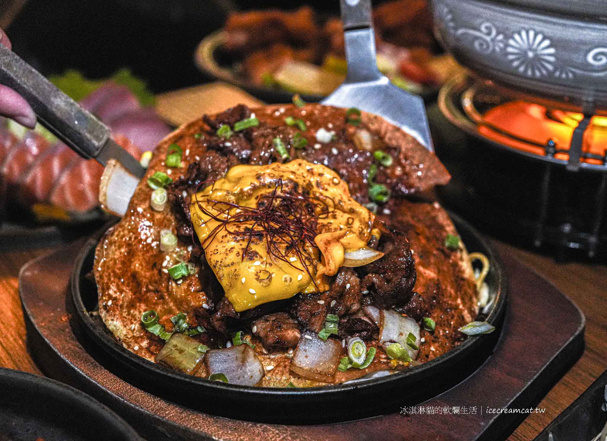 【新竹美食】ABV日式居酒屋新竹關新店｜日式與鐵板料理必吃清單，竹科附近美食推薦 @冰淇淋貓的軟爛生活