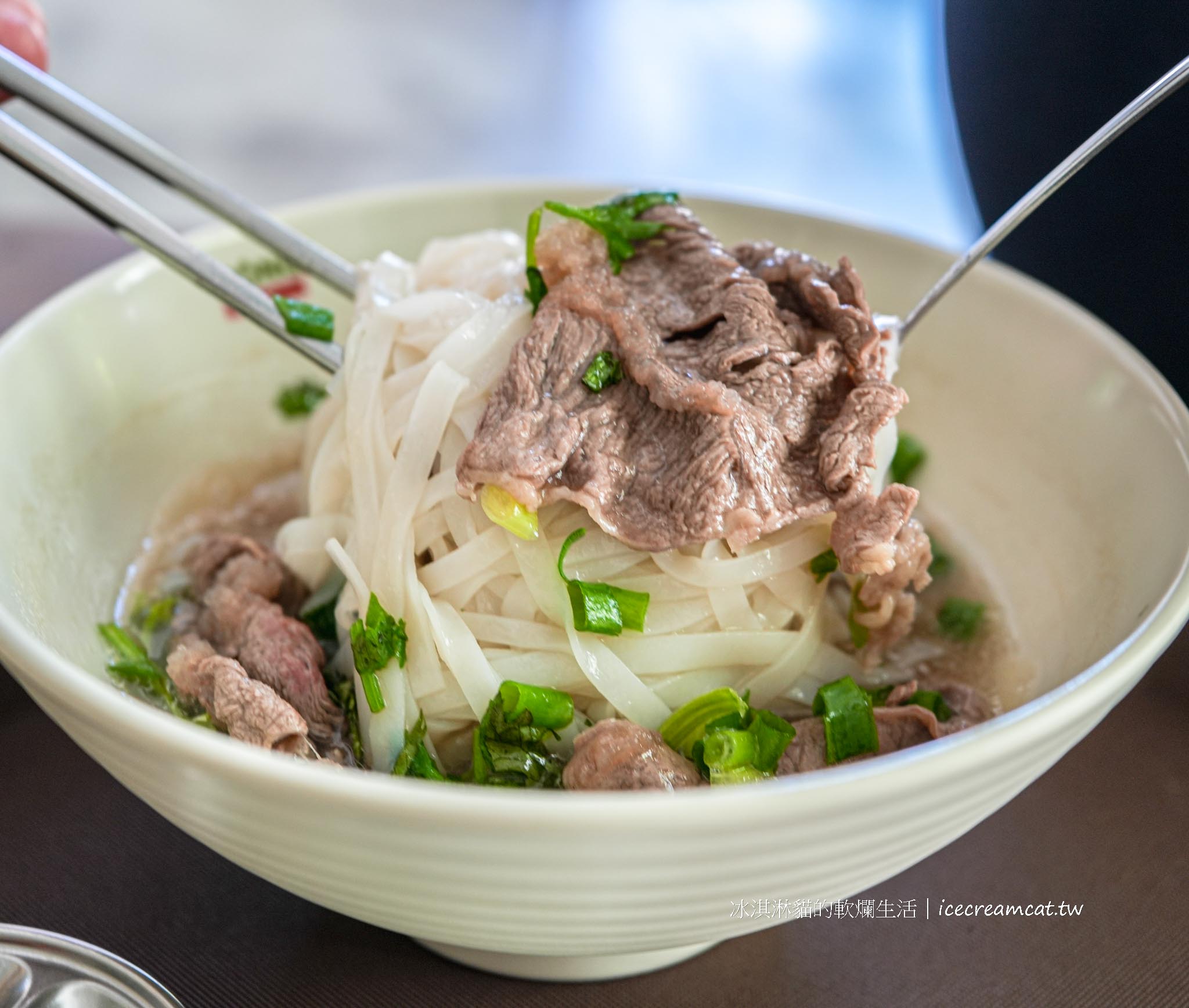【台北松山美食】Cộng Cà Phê 共咖啡 光復南店，無限時越南咖啡廳推薦及牛肉河粉 @冰淇淋貓的軟爛生活