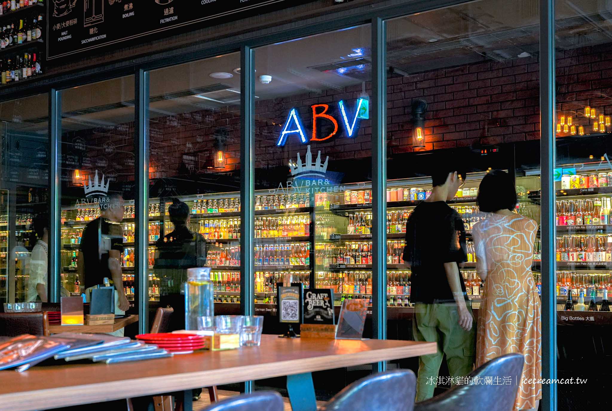 台中美食推薦｜ABV地中海餐酒館 700款世界精釀啤酒餐廳與入門指南，聚餐好去處 @冰淇淋貓的軟爛生活