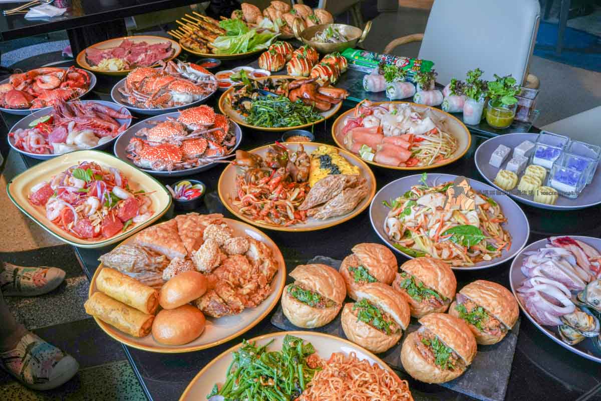 【大直美食】泰市場吃到飽大直英迪格店訂位、價格，台北自助餐推薦(晶華酒店集團) @冰淇淋貓的軟爛生活
