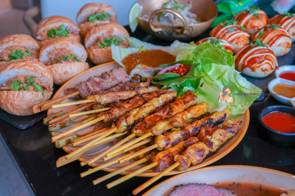 【大直美食】泰市場吃到飽大直英迪格店訂位、價格，台北自助餐推薦(晶華酒店集團) @冰淇淋貓的軟爛生活