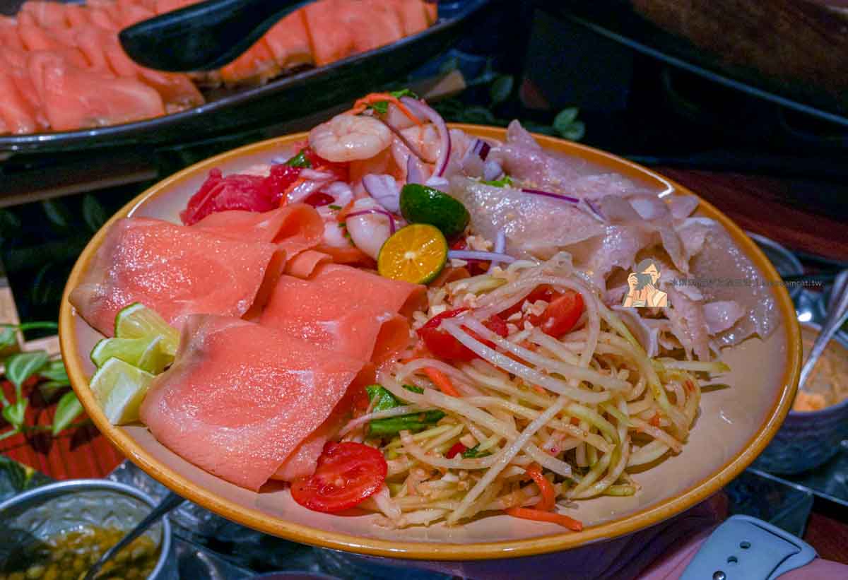 【大直美食】泰市場吃到飽大直英迪格店訂位、價格，台北自助餐推薦(晶華酒店集團) @冰淇淋貓的軟爛生活