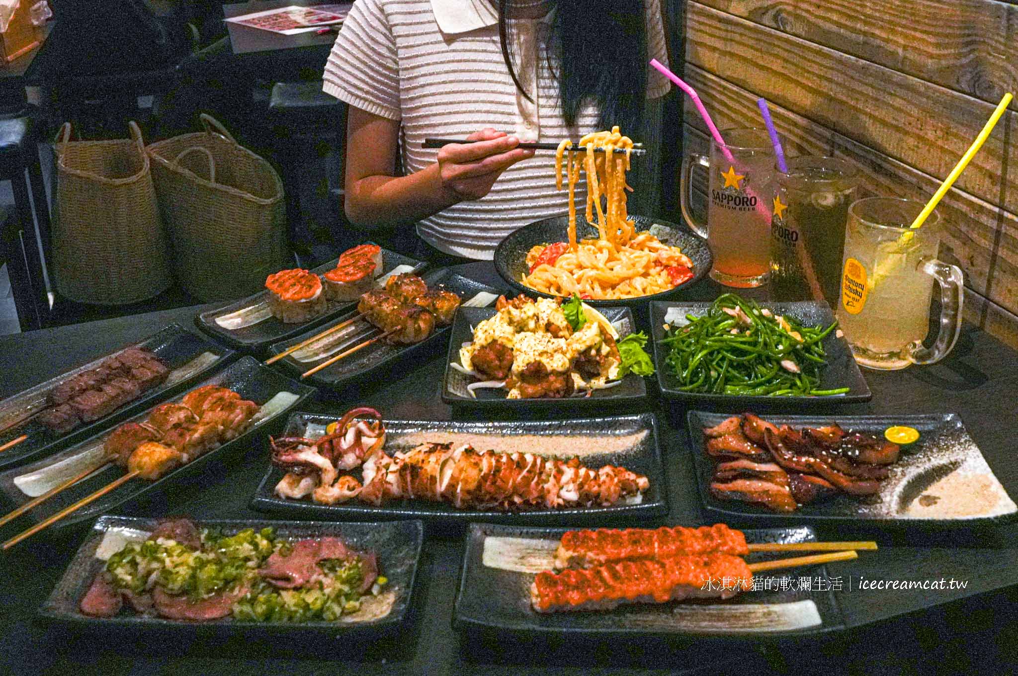 【三重居酒屋推薦】老串角居酒屋三重店｜評價高的串燒熱炒日本料理 @冰淇淋貓的軟爛生活