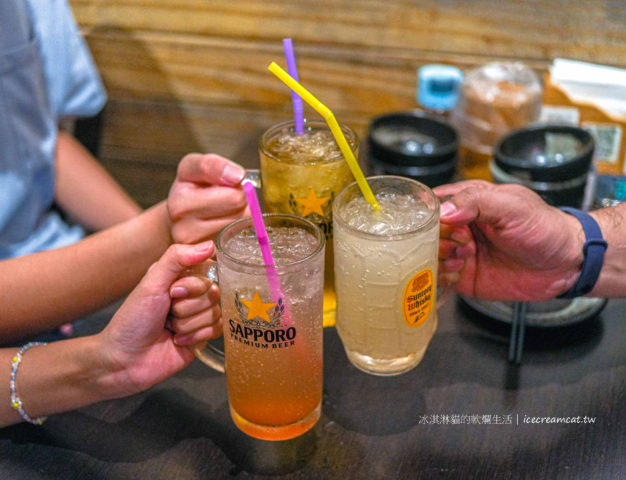 【三重居酒屋推薦】老串角居酒屋三重店｜評價高的串燒熱炒日本料理 @冰淇淋貓的軟爛生活