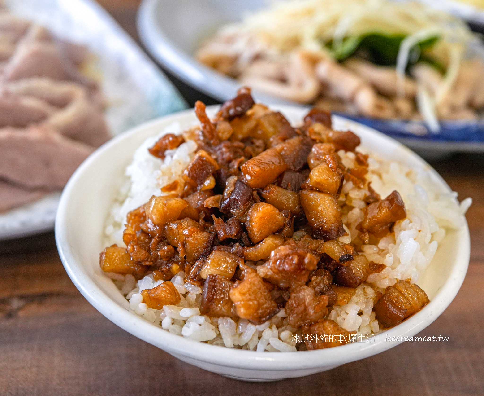 【北投石牌美食】313鵝肉擔菜單必點滷肉飯、鵝腸，石牌明德捷運站排隊小吃 @冰淇淋貓的軟爛生活