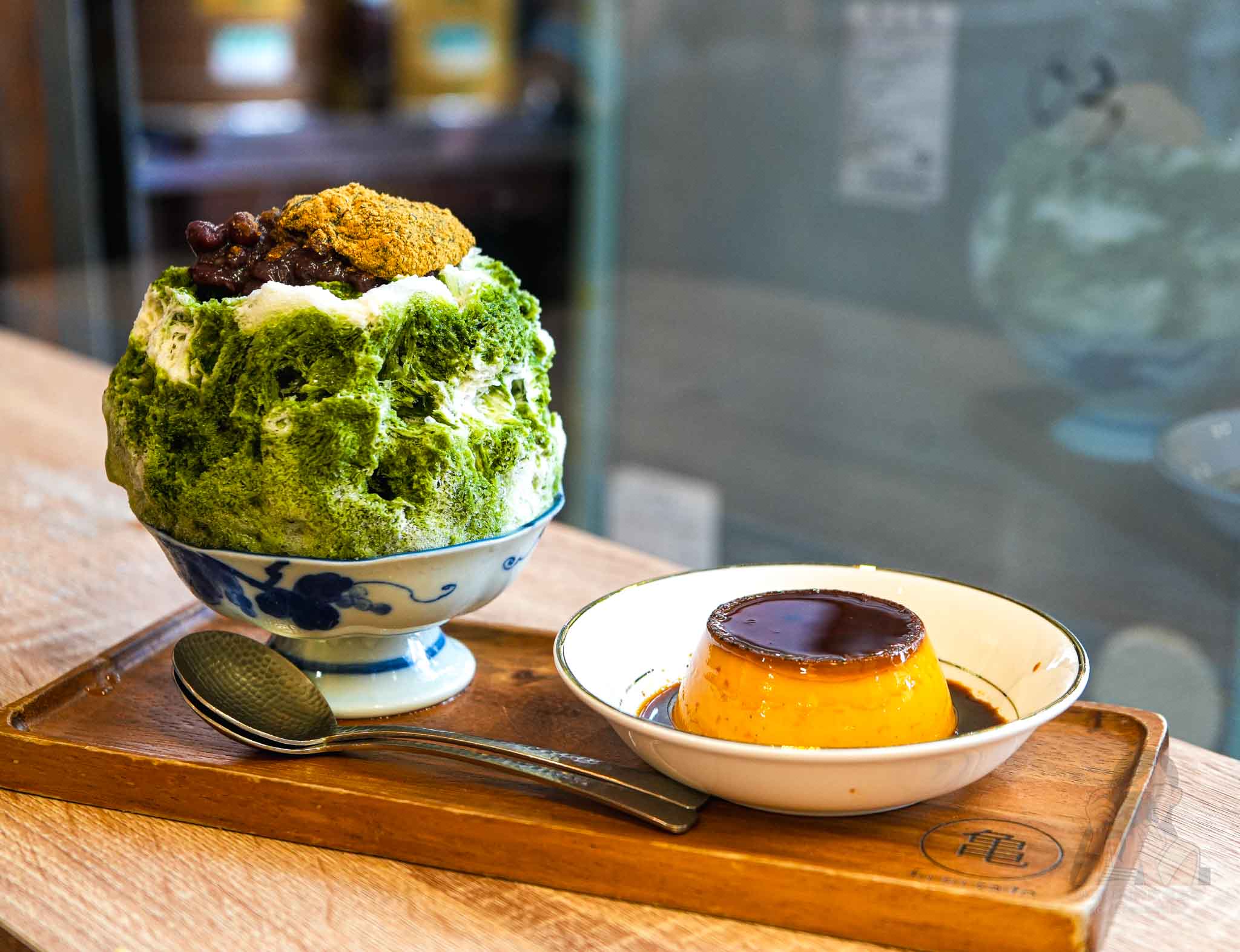 宜蘭【小龜有】宜蘭火車站附近日式甜點刨冰，抹茶控必吃下午茶 @冰淇淋貓的軟爛生活