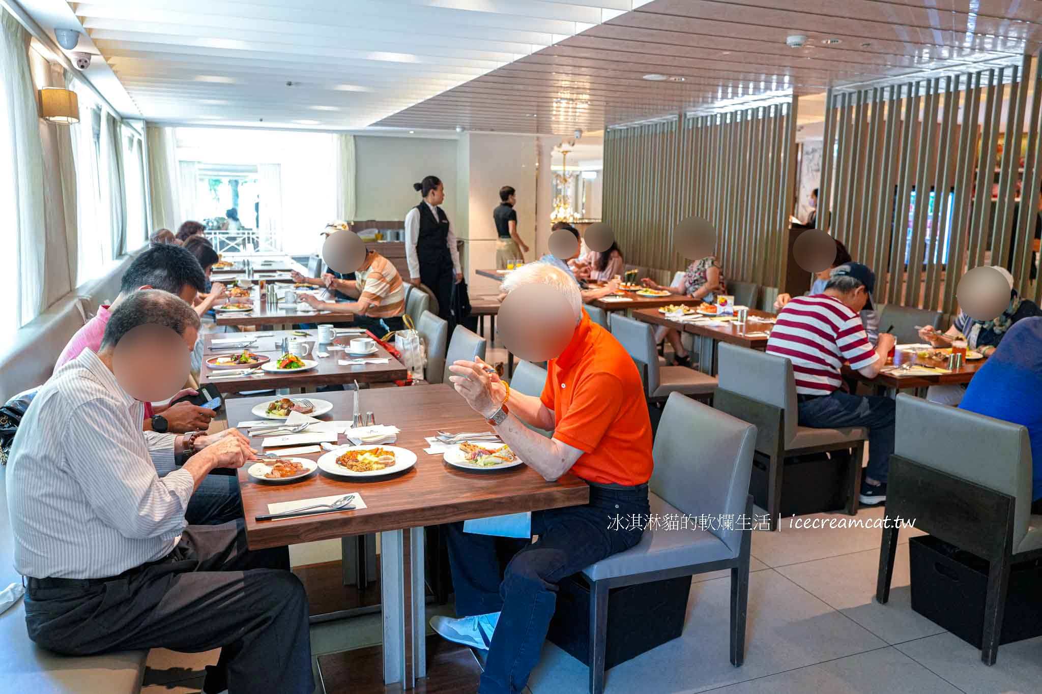 【台北老爺酒店自助餐】Le Café 吃到飽｜中山站自助餐推薦、窗景綠意超放鬆 @冰淇淋貓的軟爛生活