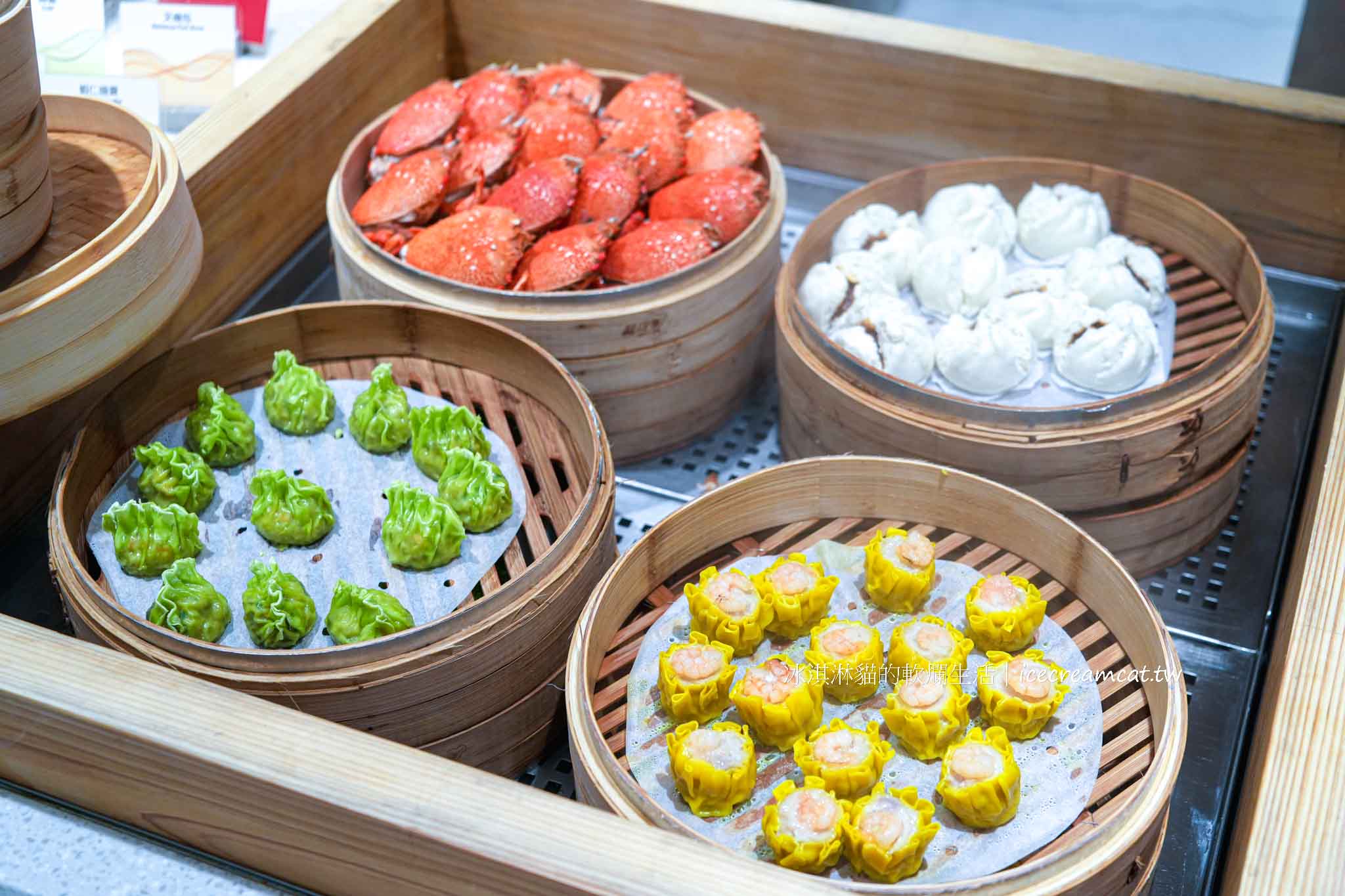 【台北老爺酒店自助餐】Le Café 吃到飽｜中山站自助餐推薦、窗景綠意超放鬆 @冰淇淋貓的軟爛生活