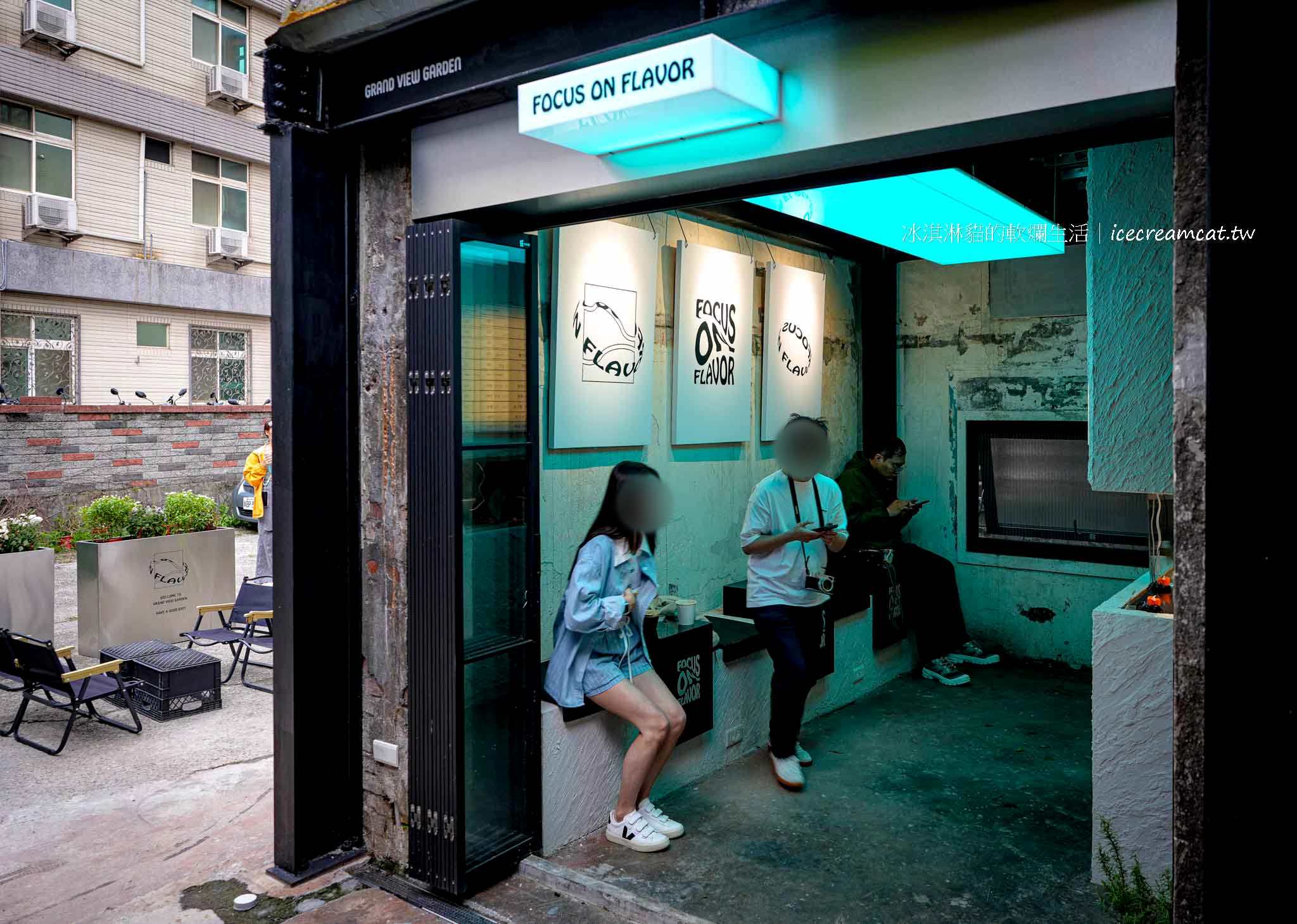 【桃園美食】Focus on Flavor 2 巨大黑手咖啡廳在中壢中原夜市旁，必點美式咖啡55元 @冰淇淋貓的軟爛生活