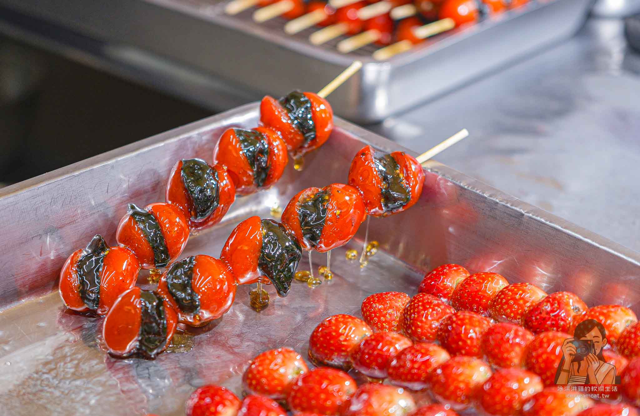 【板橋糖葫蘆】鳥來伯專業糖葫蘆，食尚玩家推薦捷運府中站排隊甜點 @冰淇淋貓的軟爛生活