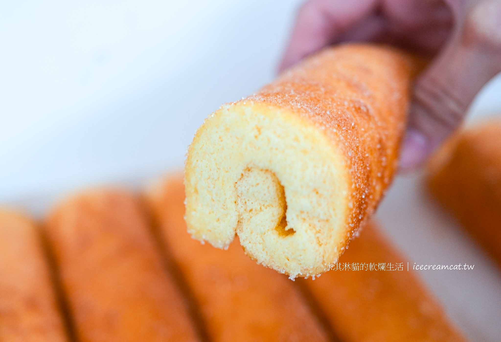 台北【雪花齋】百年餅店在松山區，近南京三民站砂糖蛋糕捲必買伴手禮 @冰淇淋貓的軟爛生活