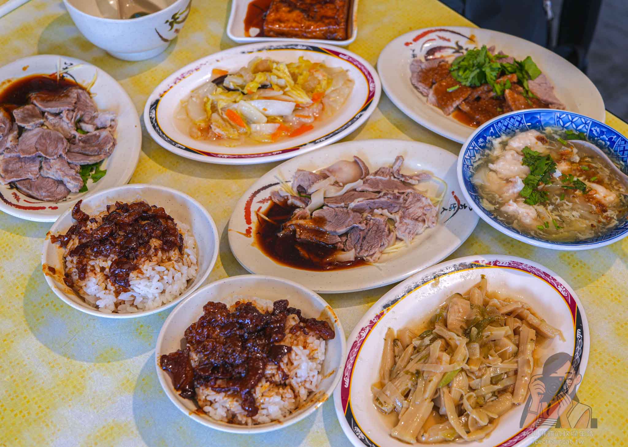 【三重美食】店老大魯肉飯，米其林推薦店小二分店，菜單必點滷肉飯與蝦仁羹 @冰淇淋貓的軟爛生活