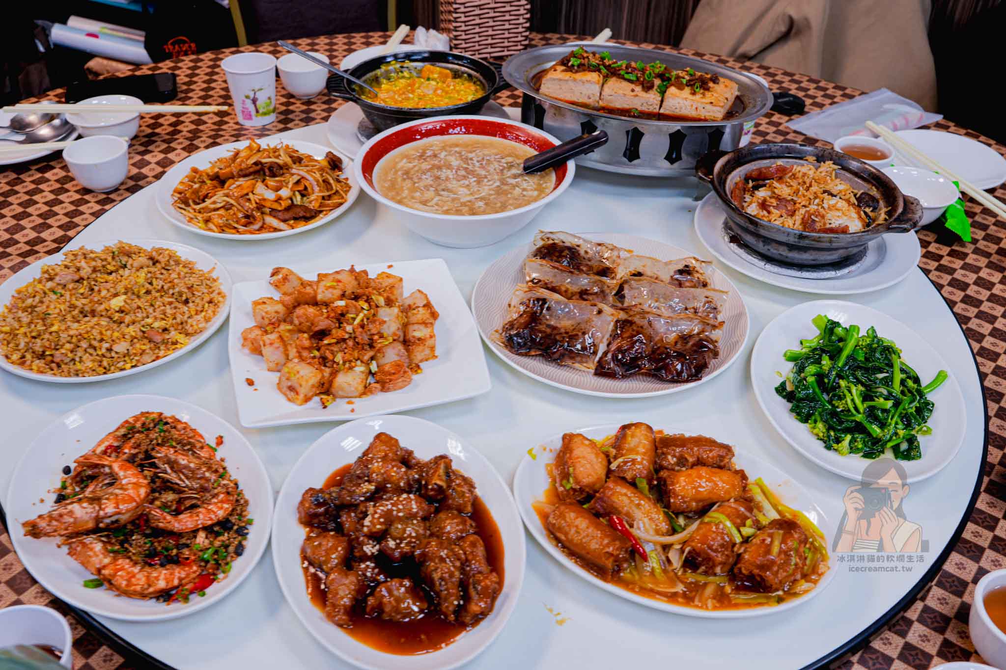 台北【大直小館】中山區捷運大直站美食，香港師傅掌廚（菜單）成龍也來吃的港式料理 @冰淇淋貓的軟爛生活