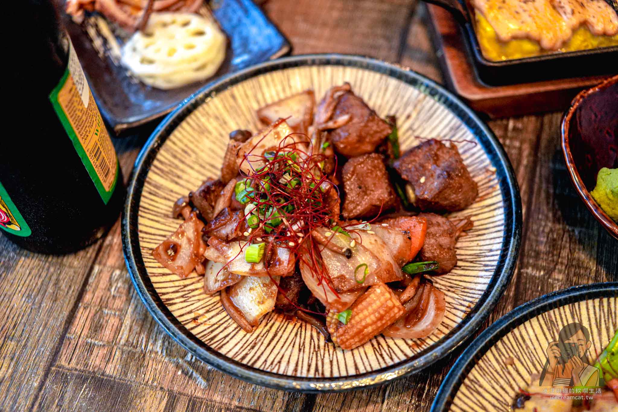 【中山美食】ABV Bar &#038; Kitchen 日式居酒館｜稻草燒生魚片、精釀啤酒、聚餐宵夜推薦 @冰淇淋貓的軟爛生活