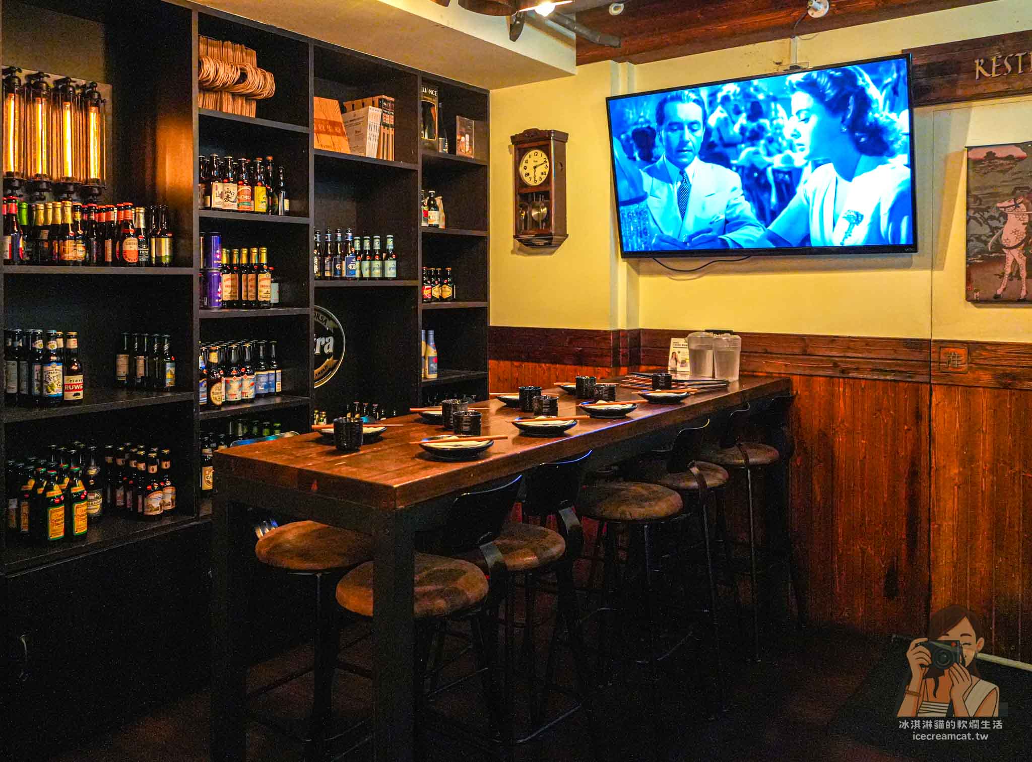 【中山美食】ABV Bar &#038; Kitchen 日式居酒館｜稻草燒生魚片、精釀啤酒、聚餐宵夜推薦 @冰淇淋貓的軟爛生活